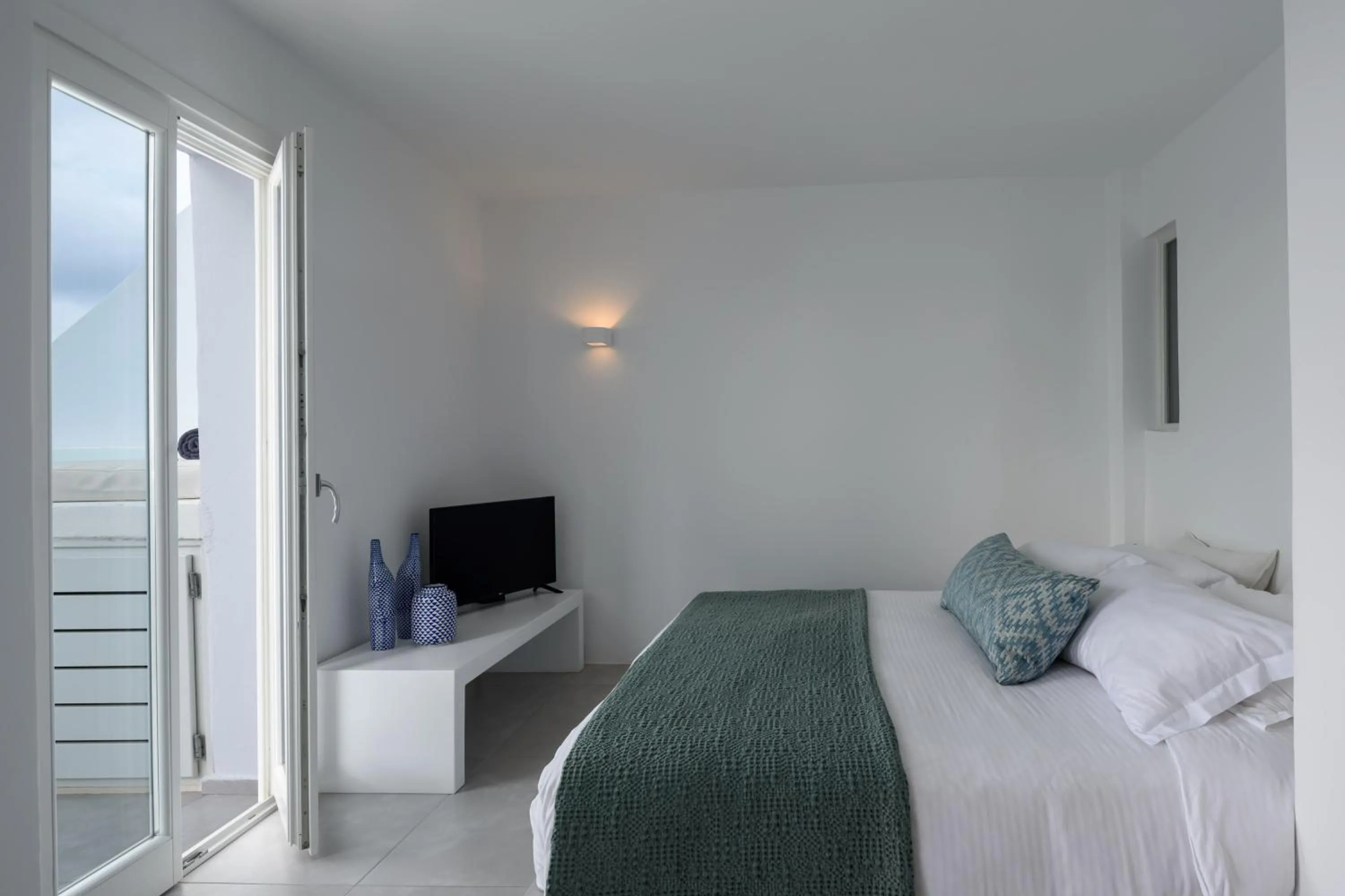 Bed in Panorama Suites