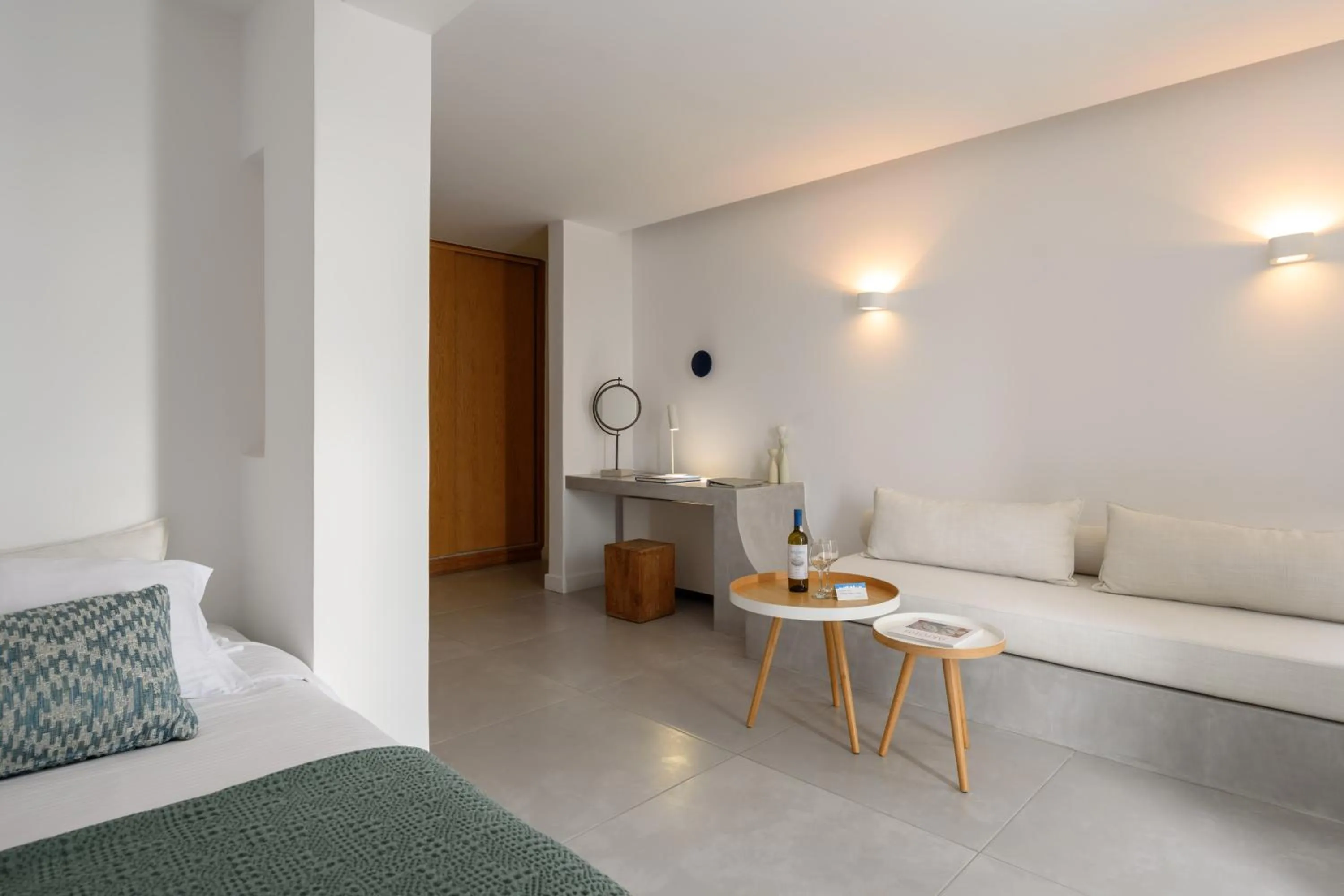 Bed in Panorama Suites