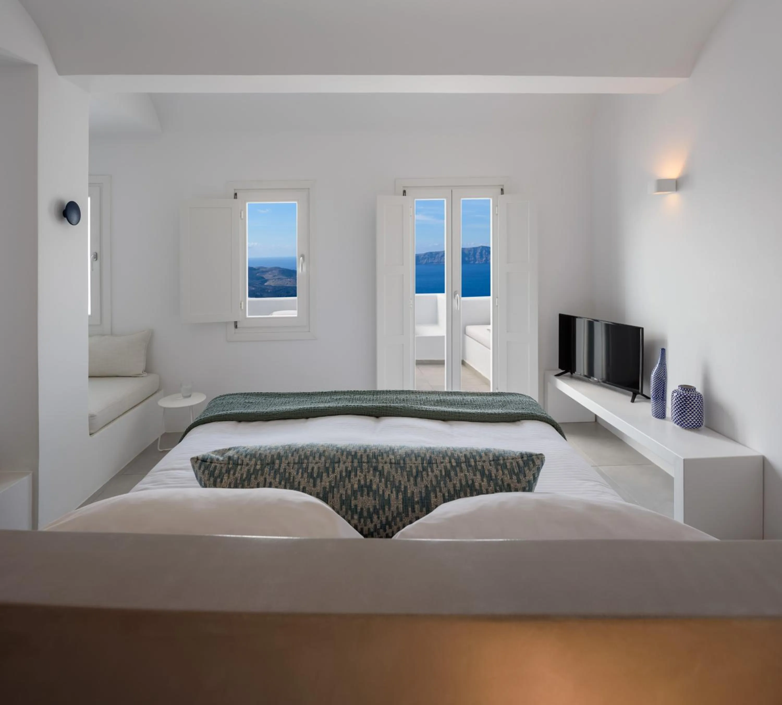 Bed in Panorama Suites
