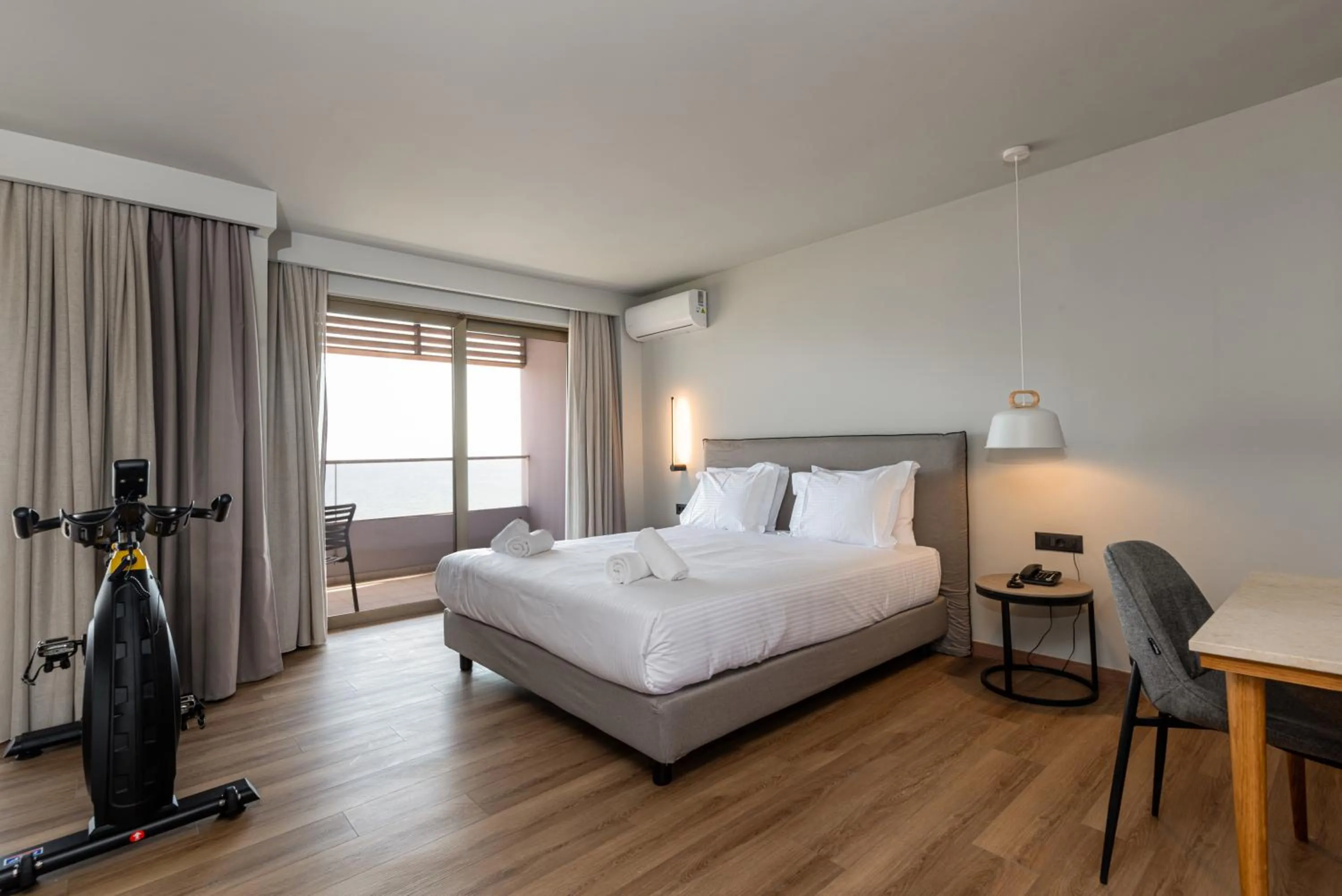 Bed in Iolida Beach by Smile Hotels