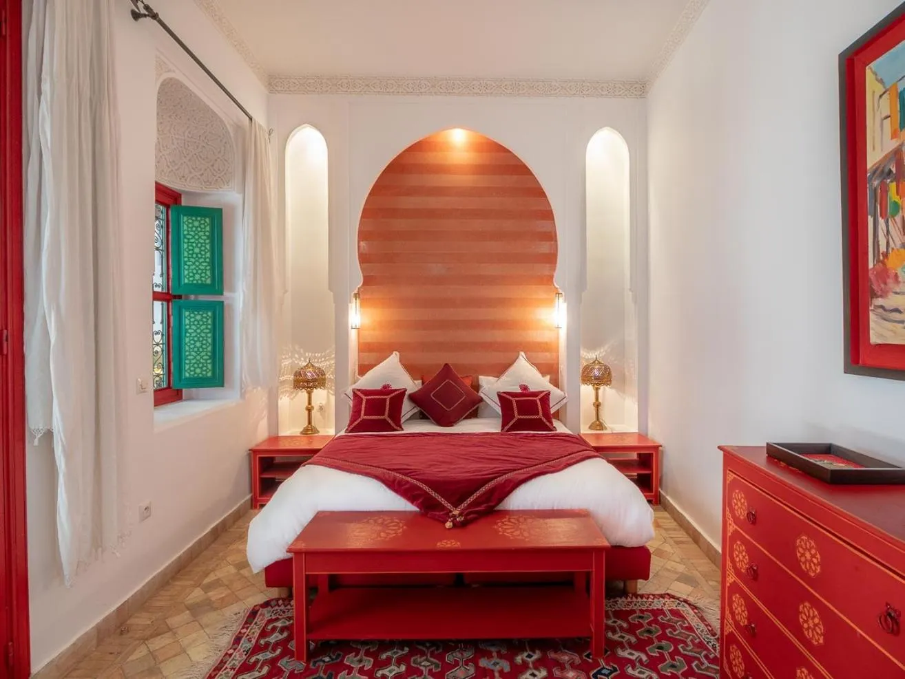 Photo of the whole room, Bed in Riad Passali