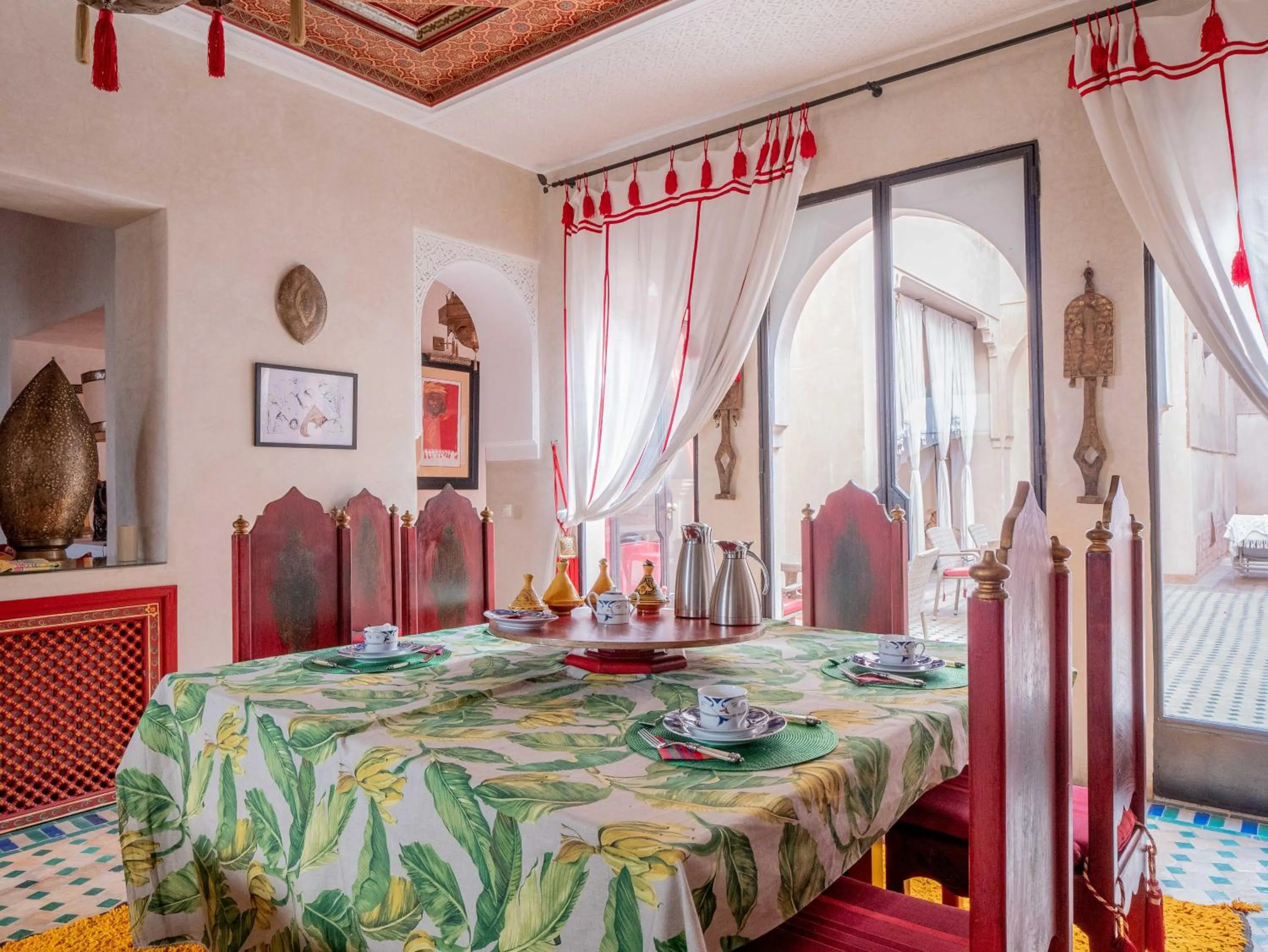 Restaurant/places to eat, Bed in Riad Passali