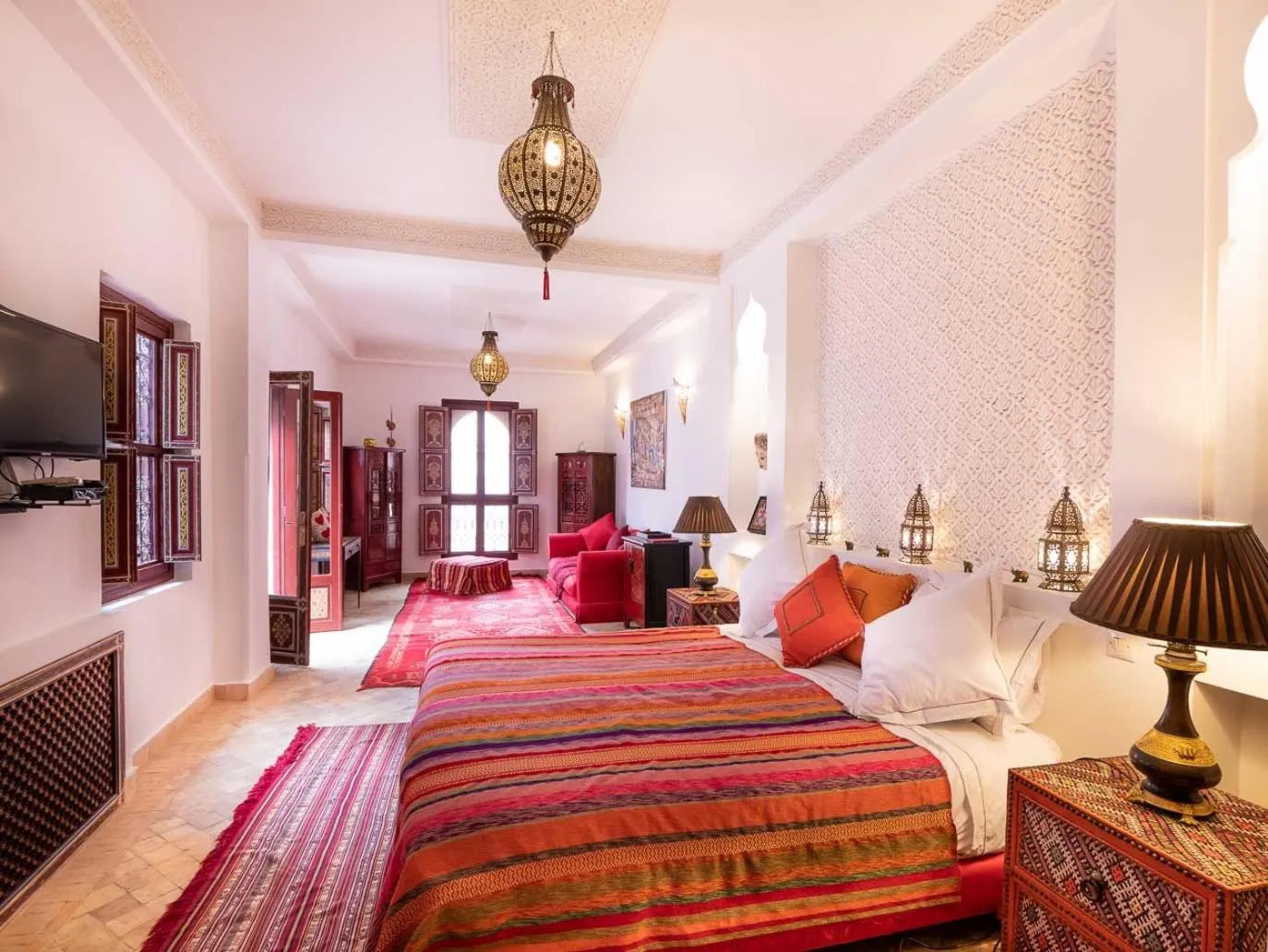 Photo of the whole room, Bed in Riad Passali