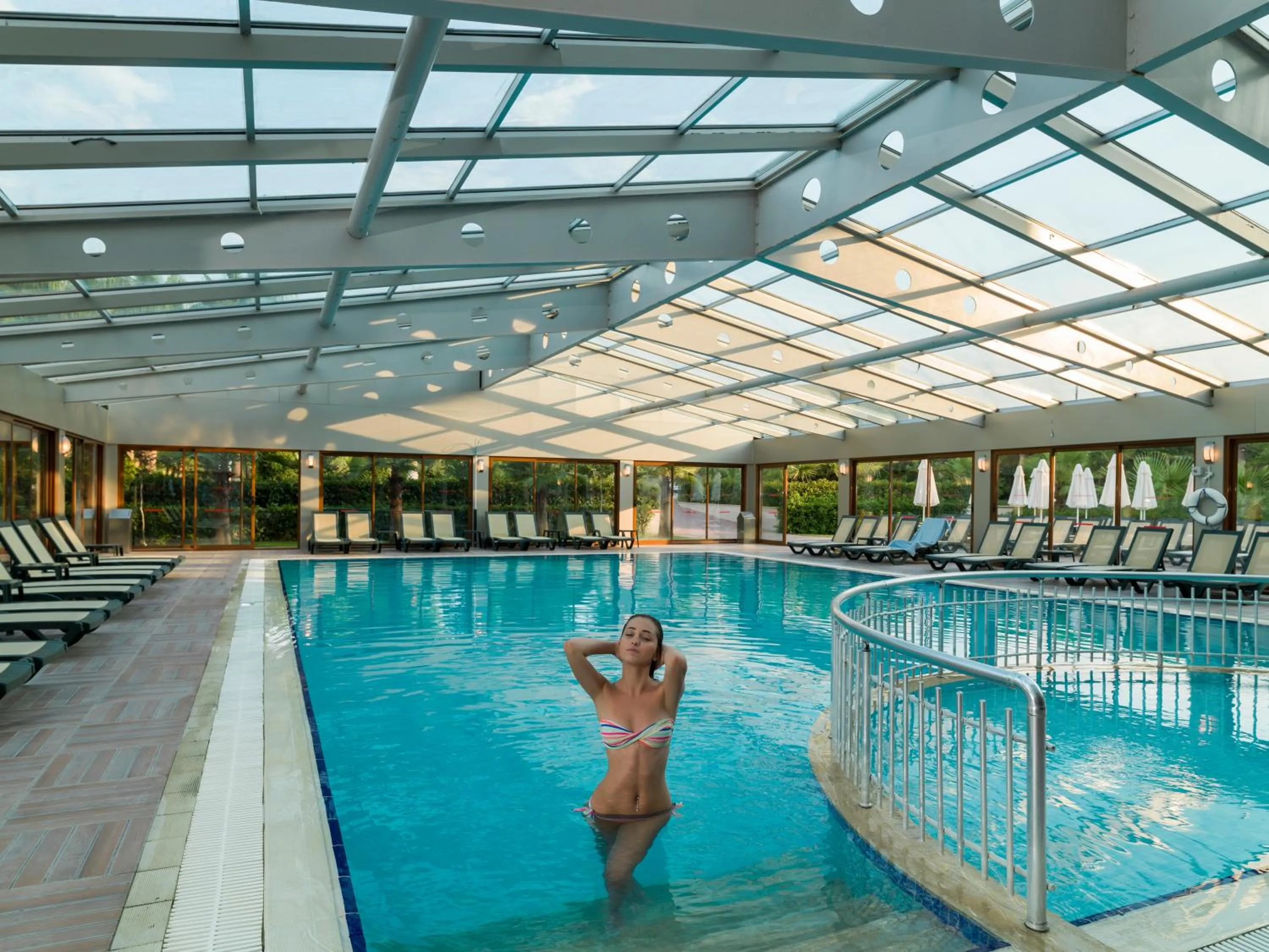 Swimming pool in Primasol Hane Family Resort Hotel