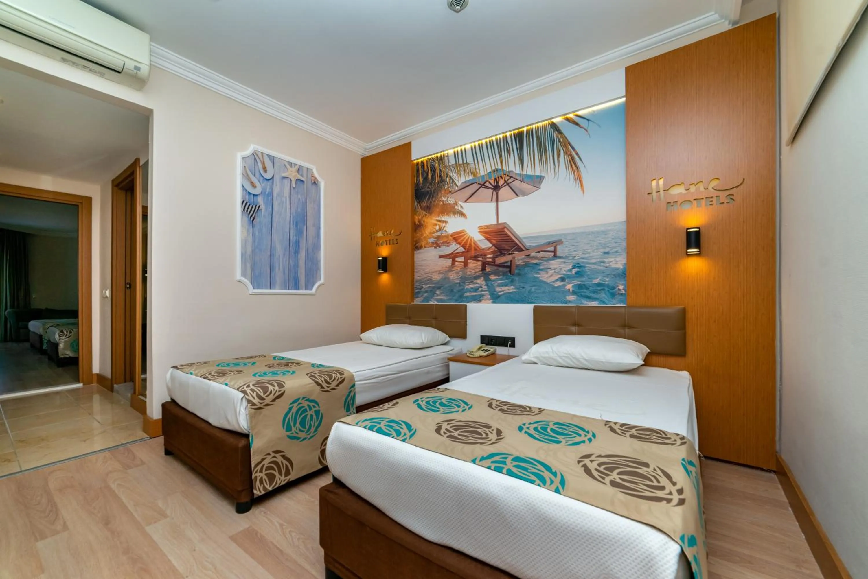 Photo of the whole room, Bed in Primasol Hane Family Resort Hotel