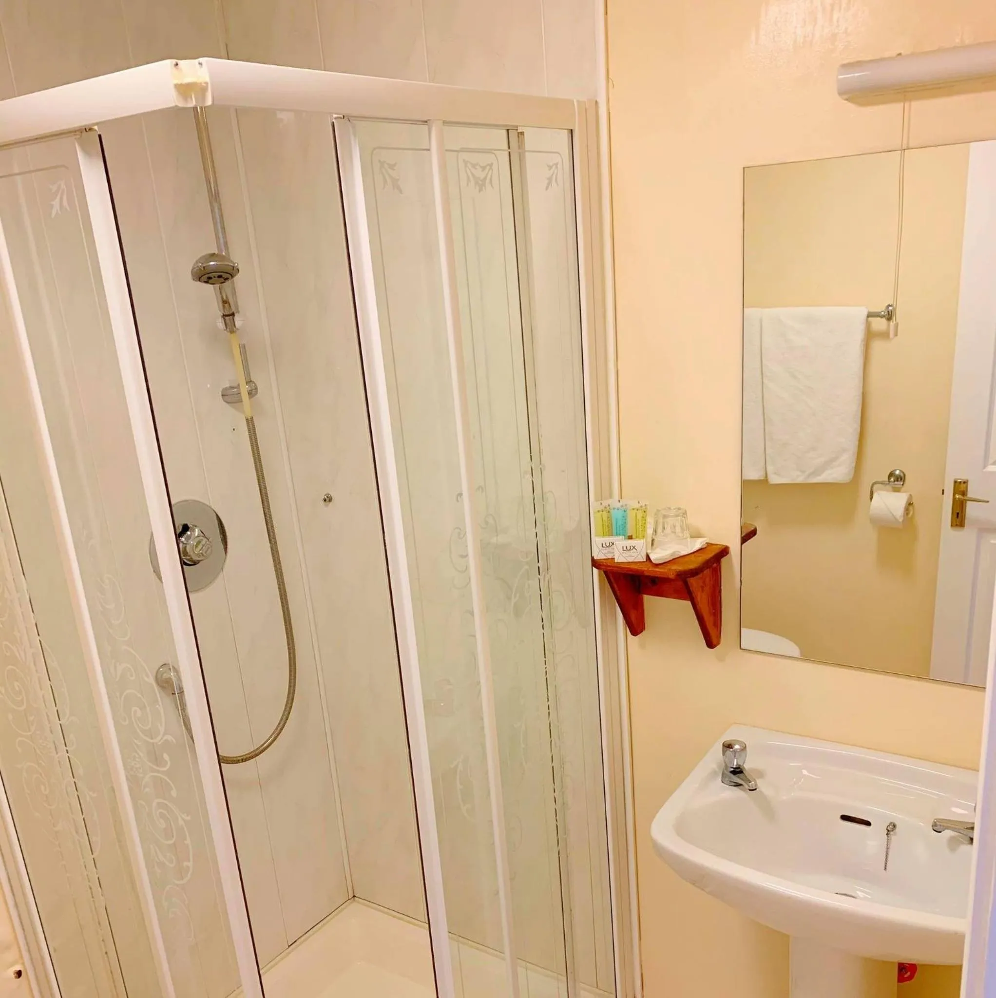 Shower in Redclyffe Guesthouse