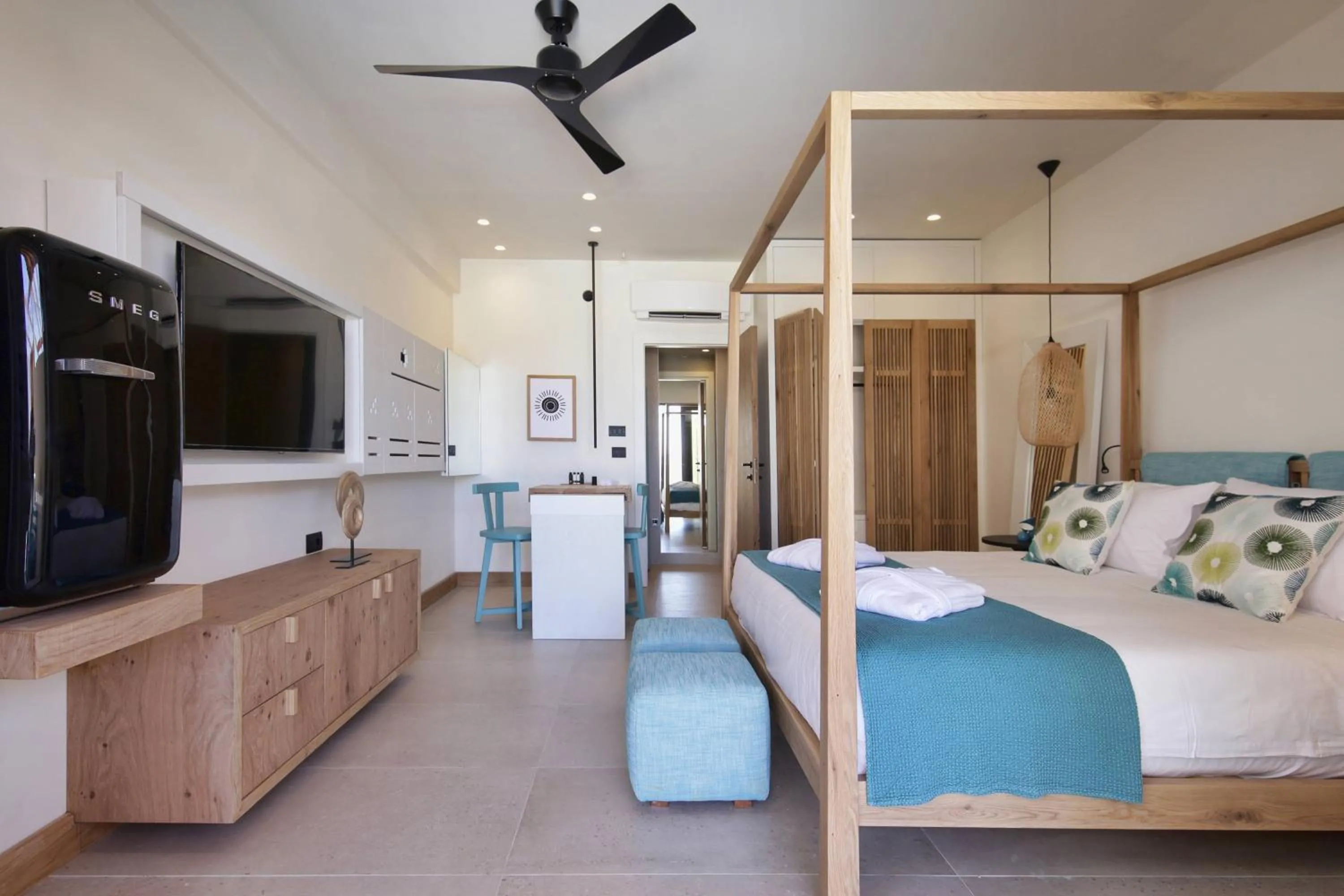 Bedroom, Bed in Domes Noruz Chania, Autograph Collection- Adults Only