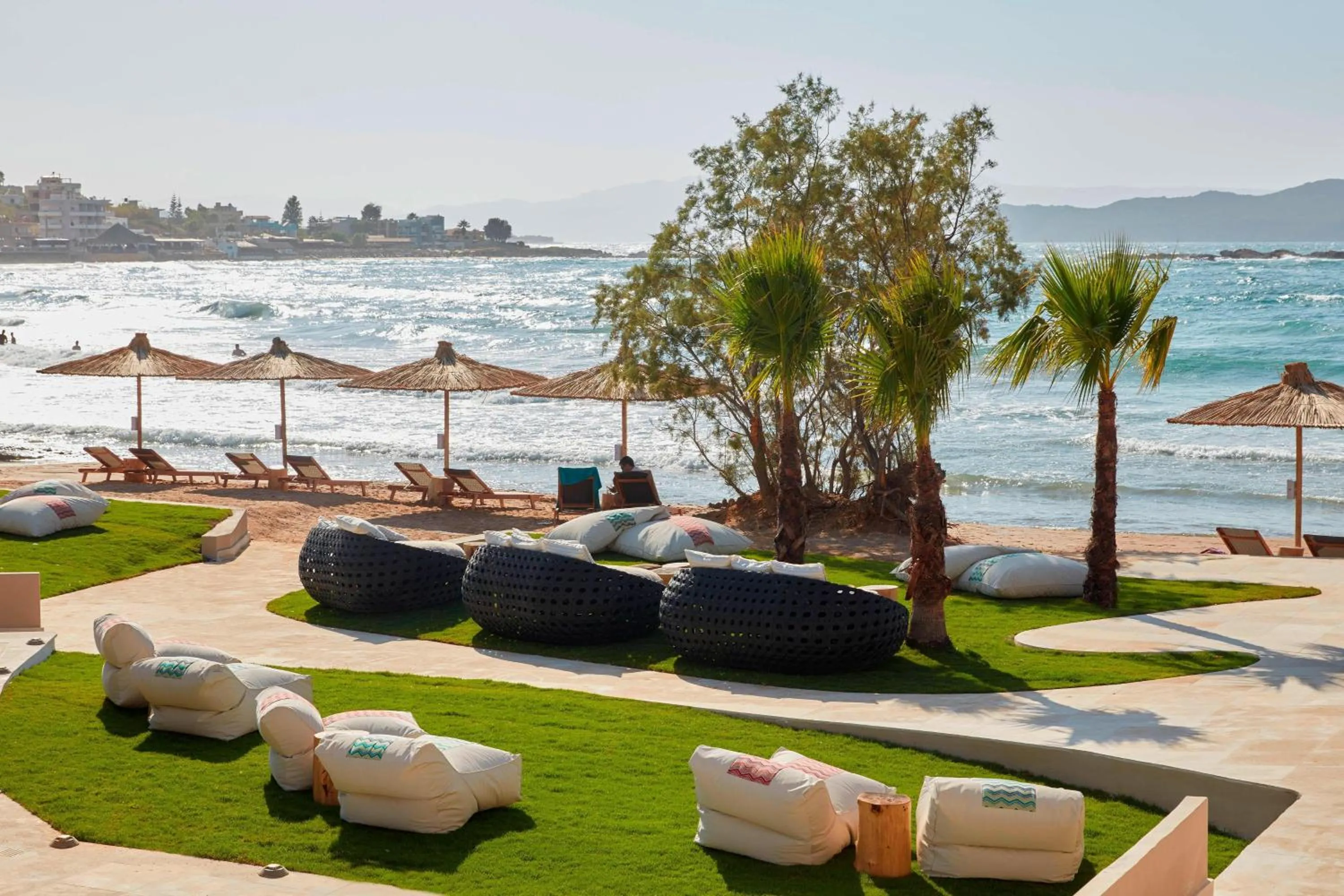 Lounge or bar in Domes Noruz Chania, Autograph Collection- Adults Only