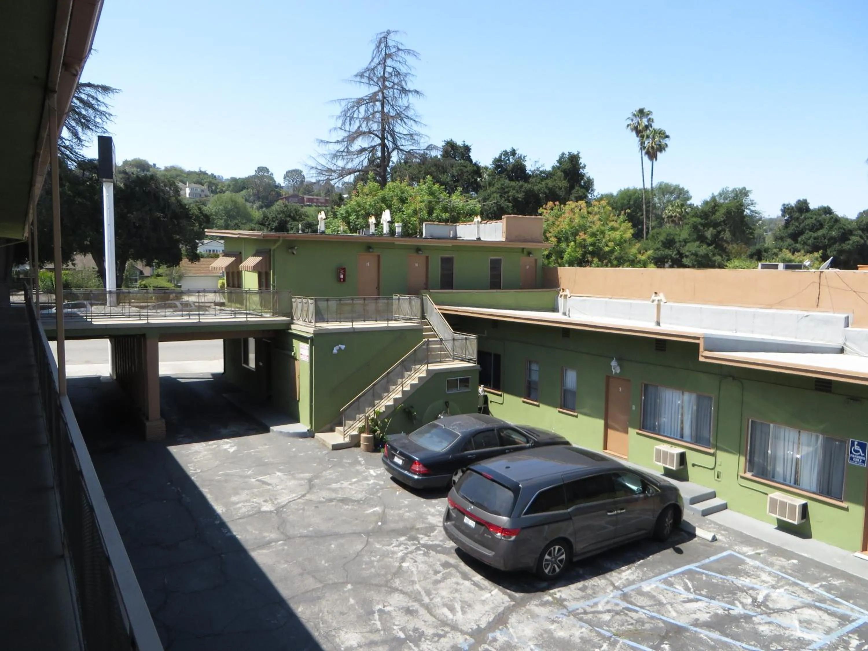 View (from property/room) in Park Motel