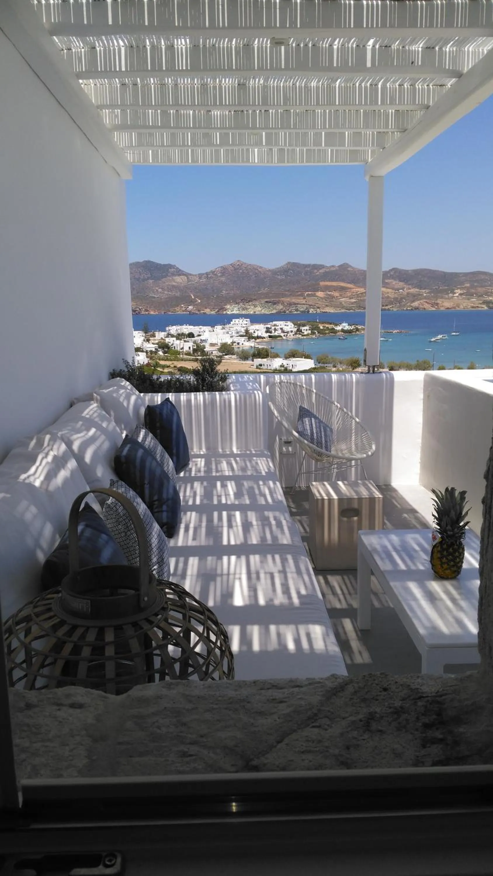 Balcony/Terrace in Milos Breeze Boutique Hotel