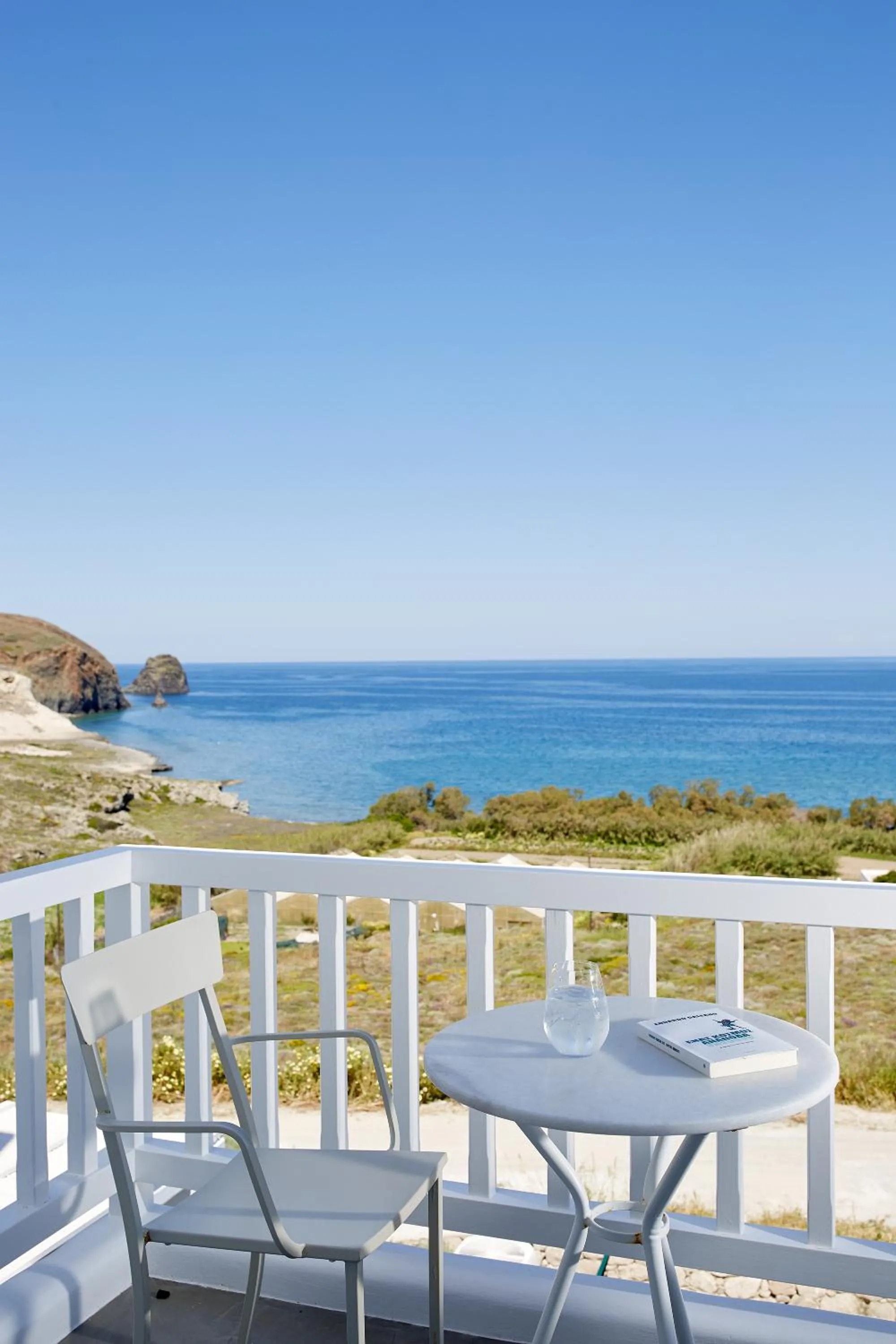Balcony/Terrace in Milos Breeze Boutique Hotel