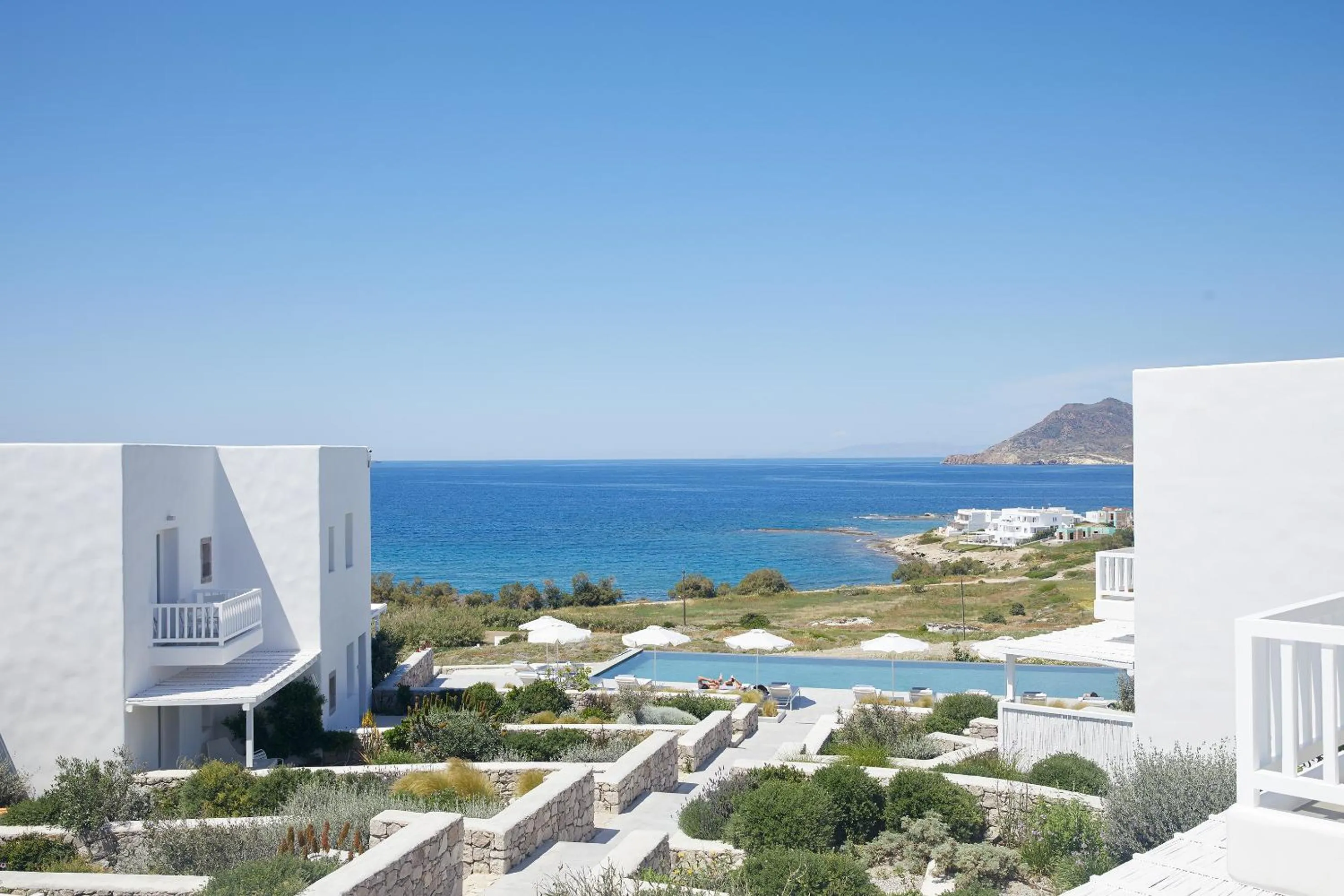 Sea view in Milos Breeze Boutique Hotel