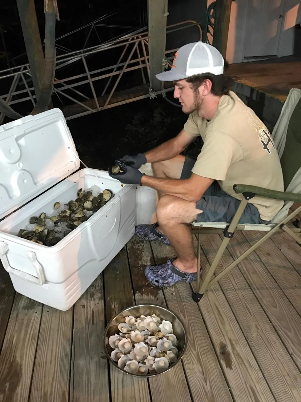 People in Steinhatchee River Inn and Marina