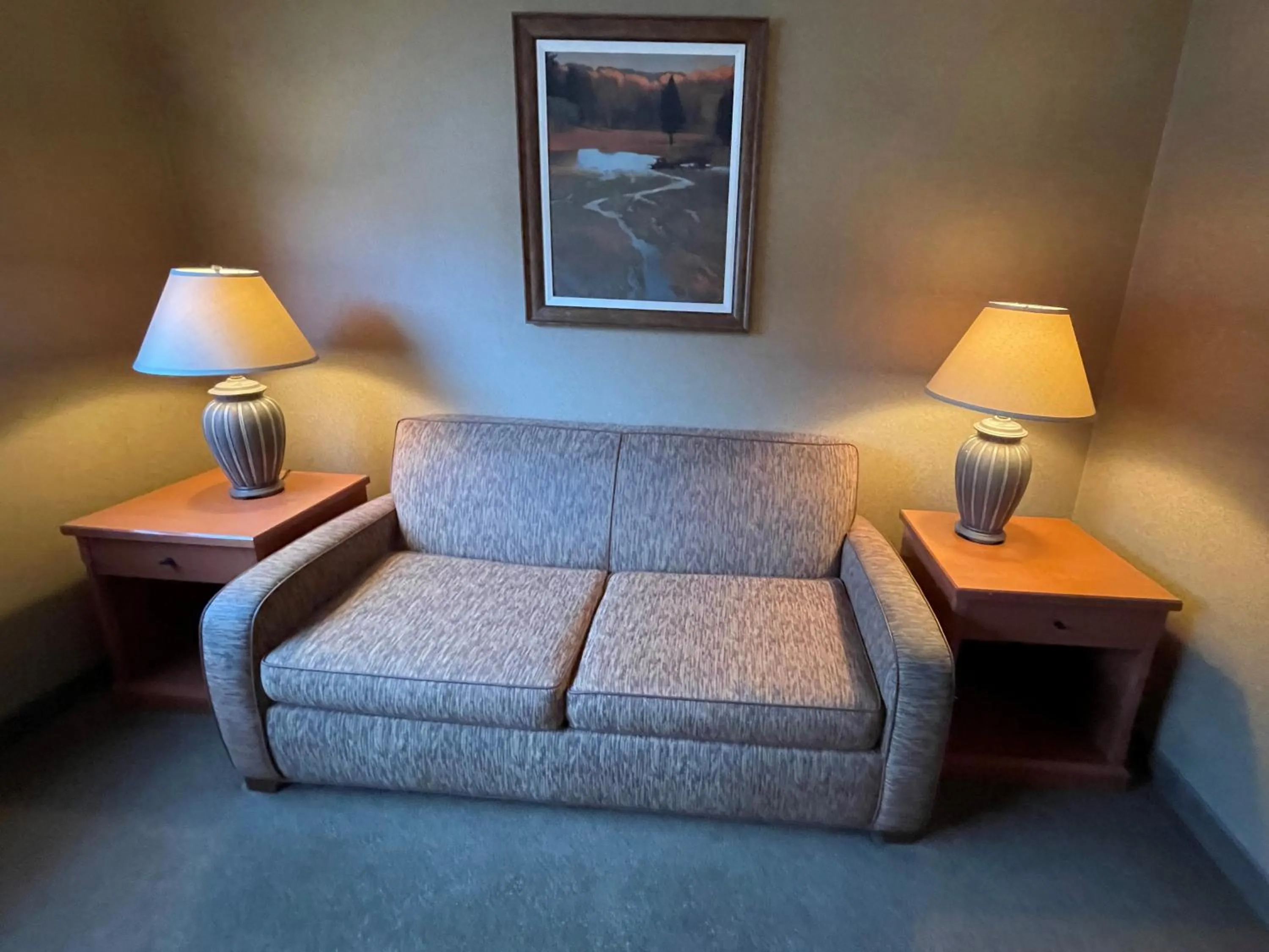 Decorative detail in Elkwater Lake Lodge and Resort