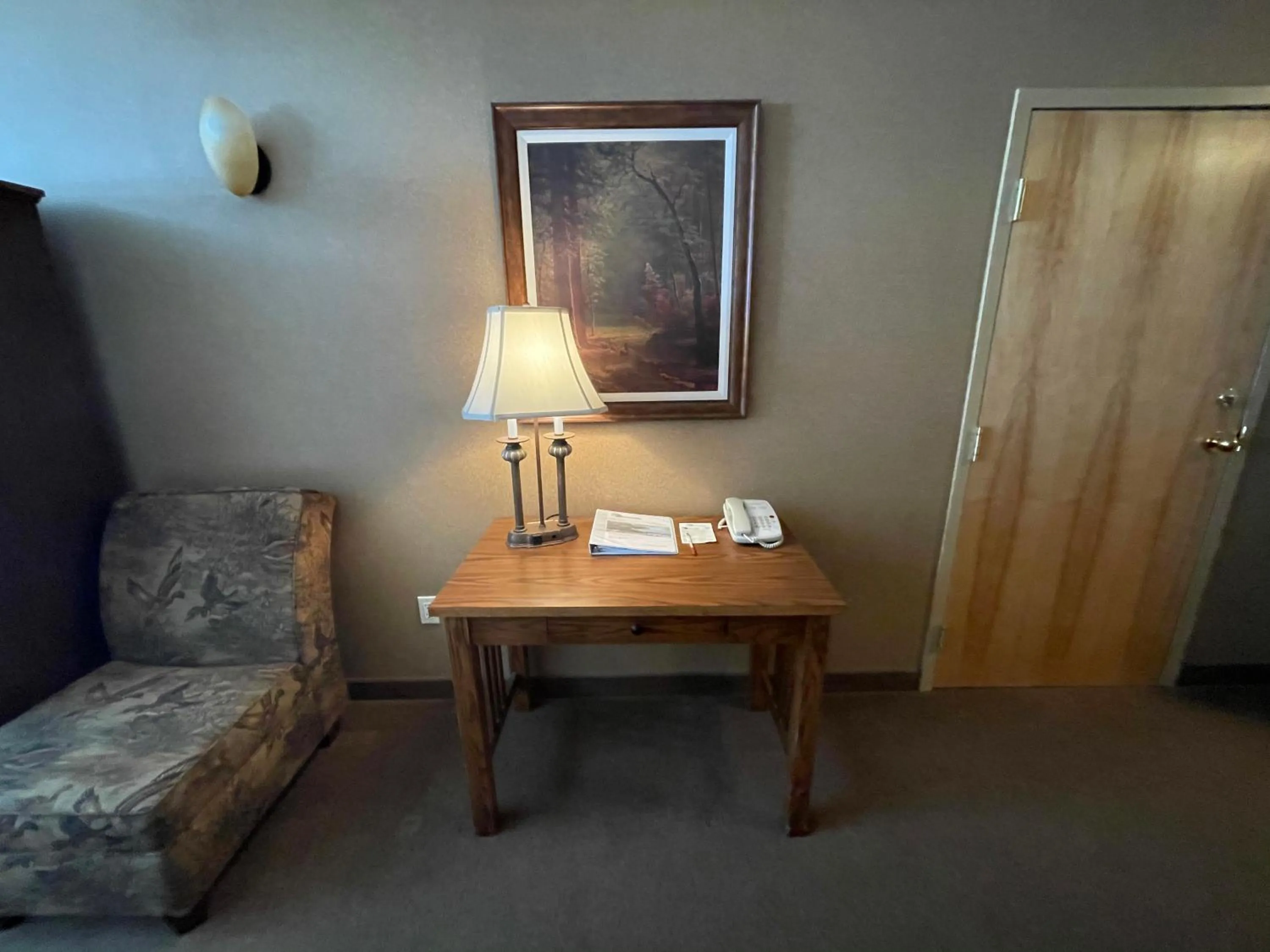 Decorative detail in Elkwater Lake Lodge and Resort