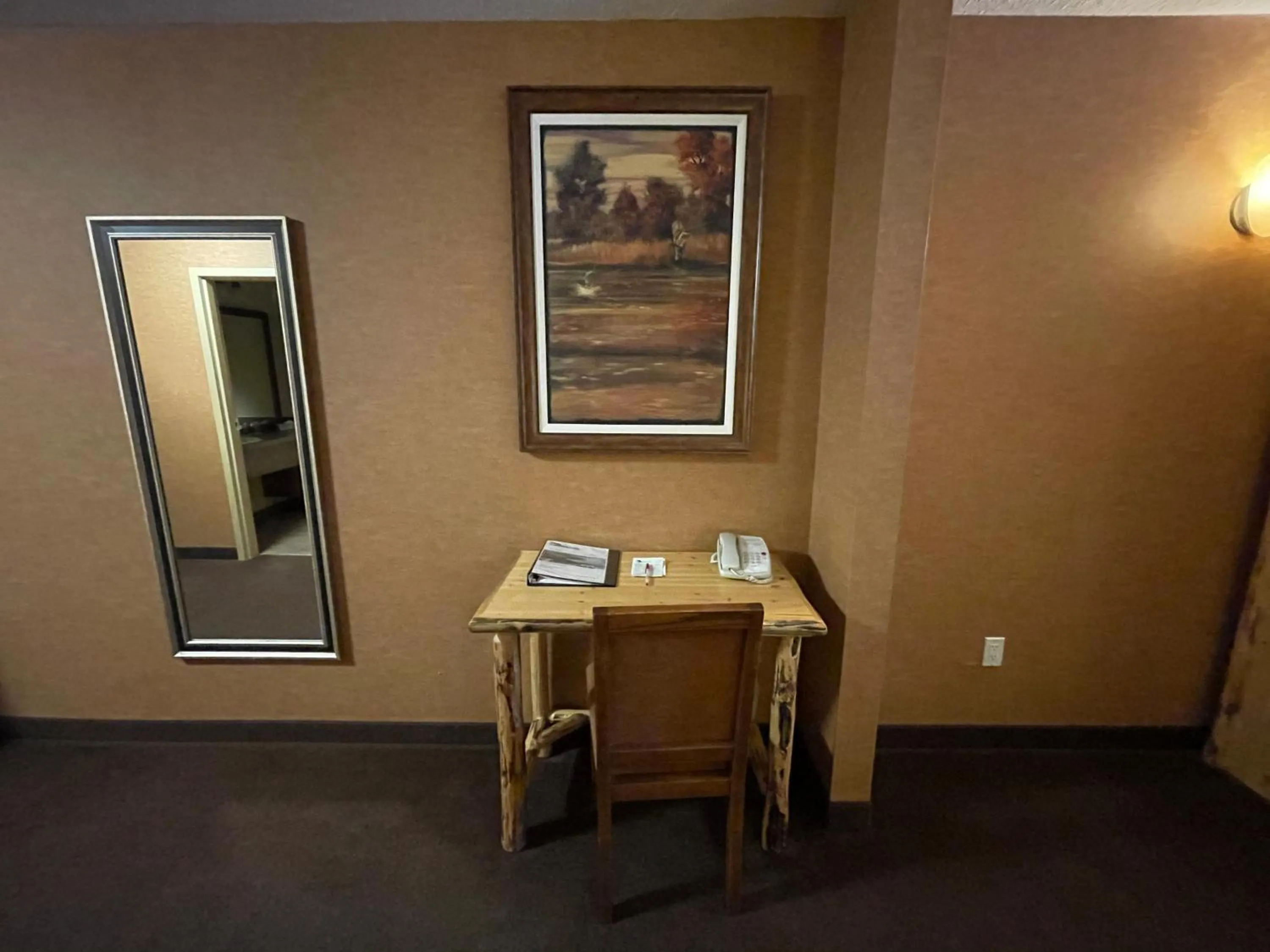 Decorative detail in Elkwater Lake Lodge and Resort