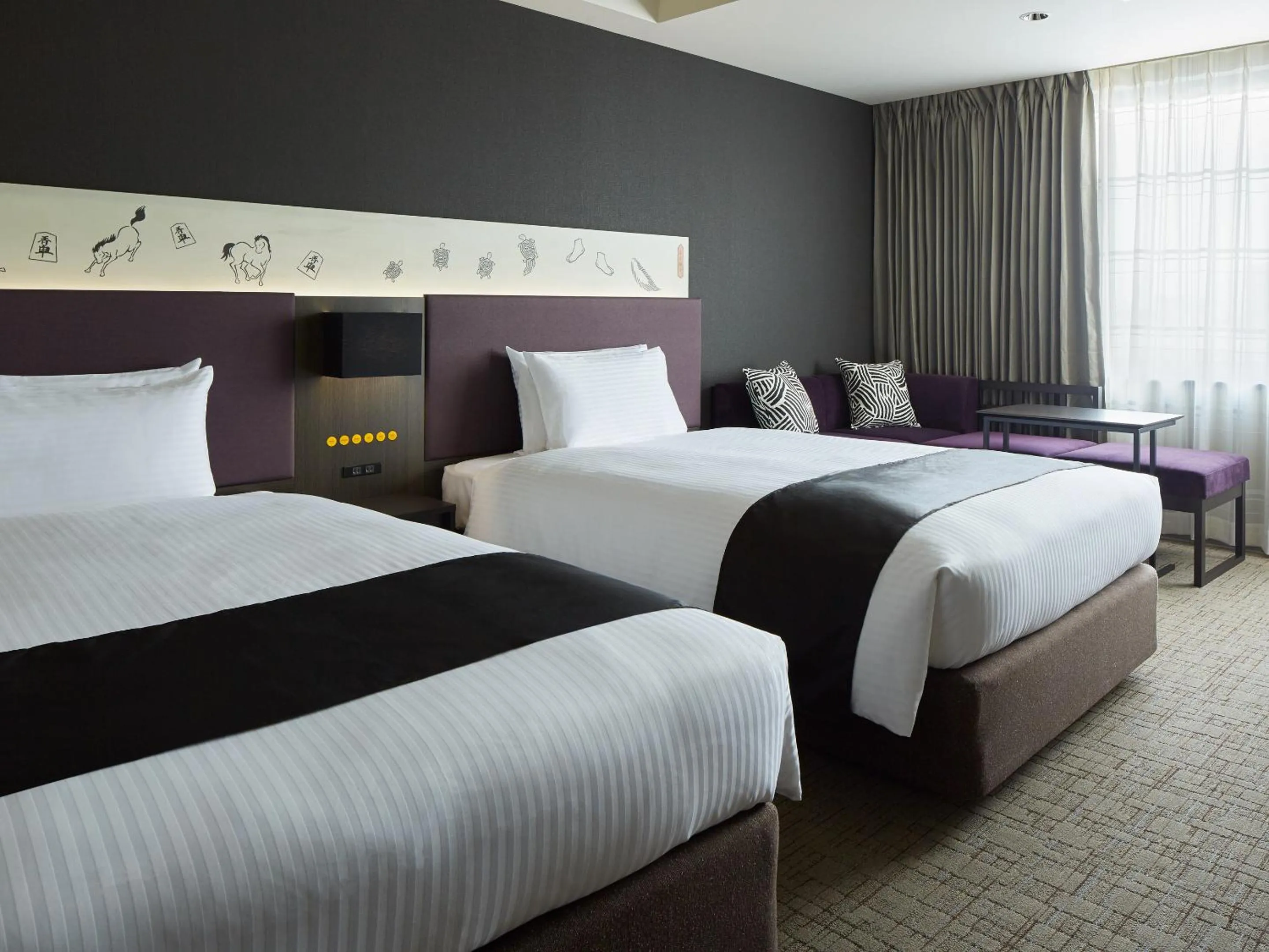 Photo of the whole room, Bed in Mitsui Garden Hotel Kyobashi - Tokyo Station