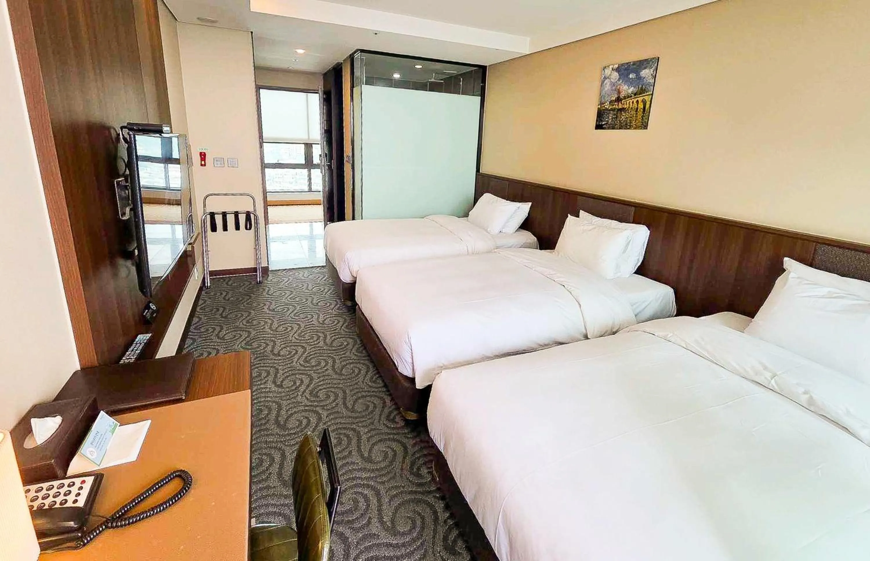 Bed in Ramada by Wyndham Gangwon Sokcho
