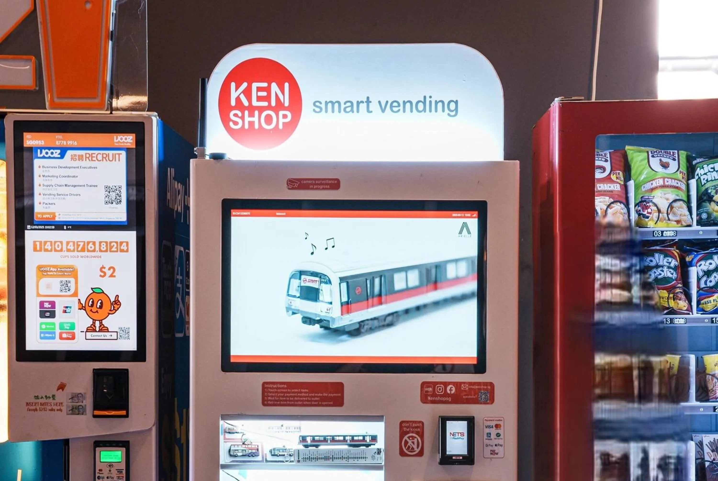 vending machine in Hotel Traveltine Downtown Singapore, Trademark Collection