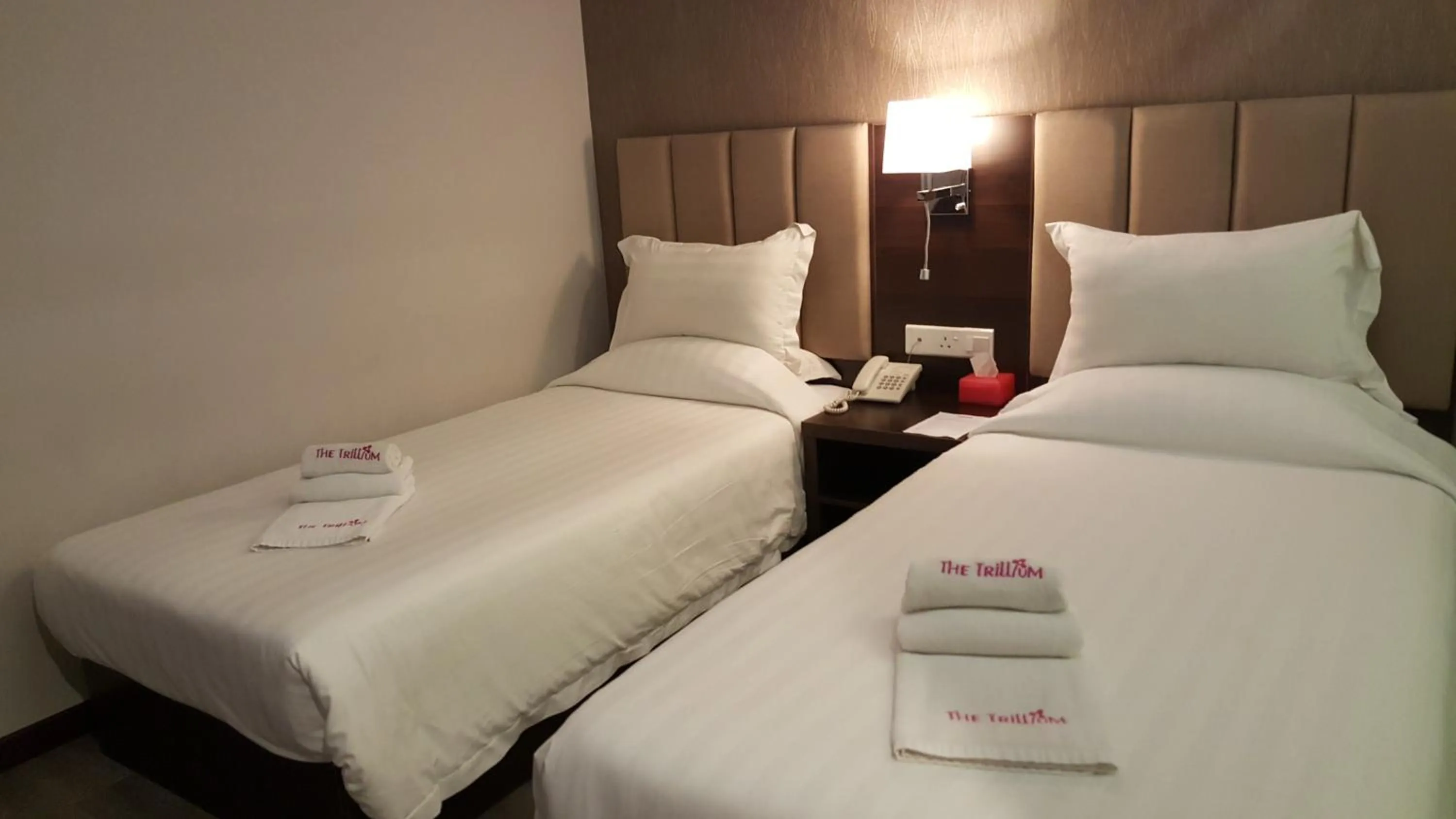 Bed in Hotel Trillium