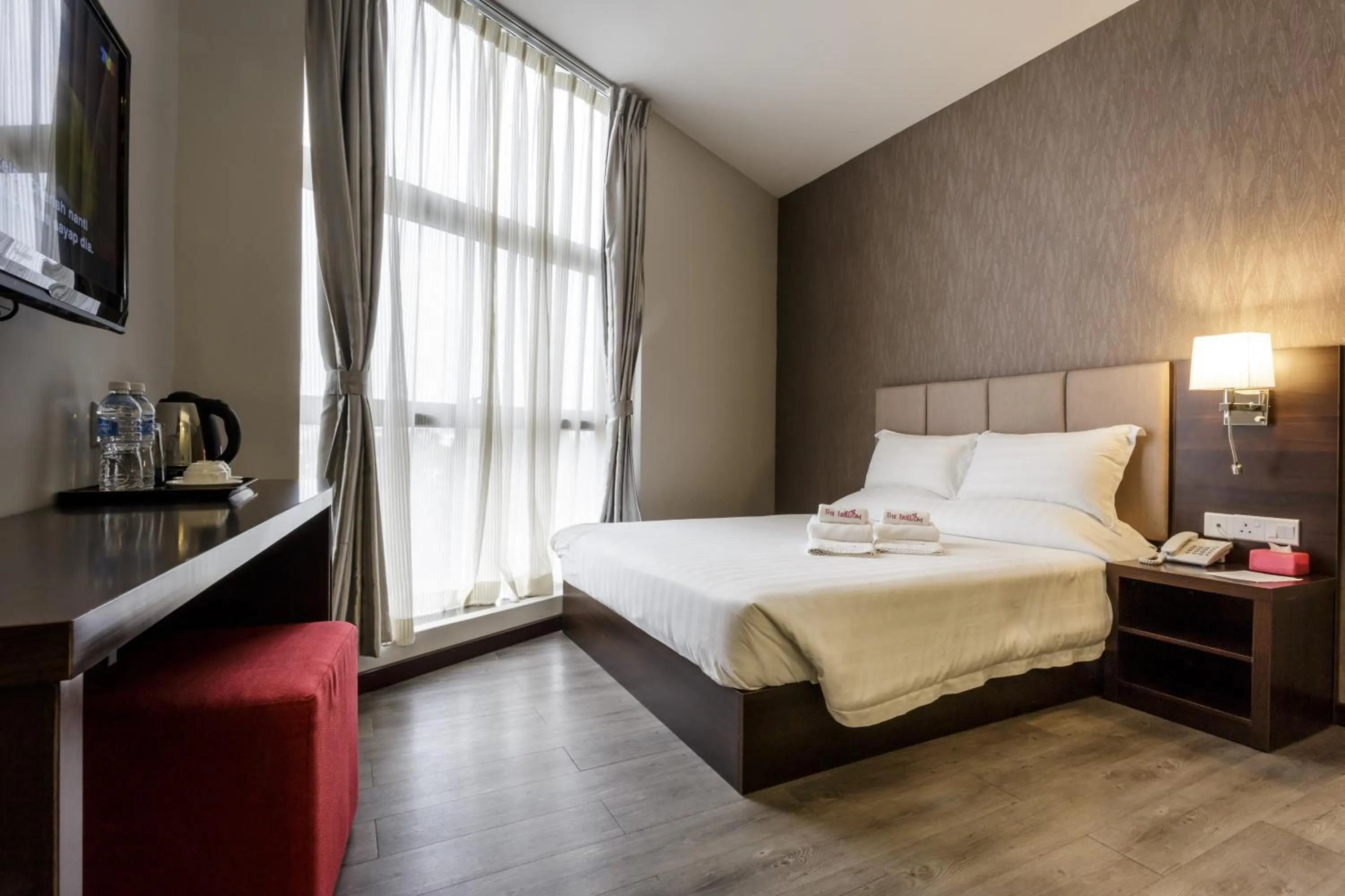 Bed in Hotel Trillium