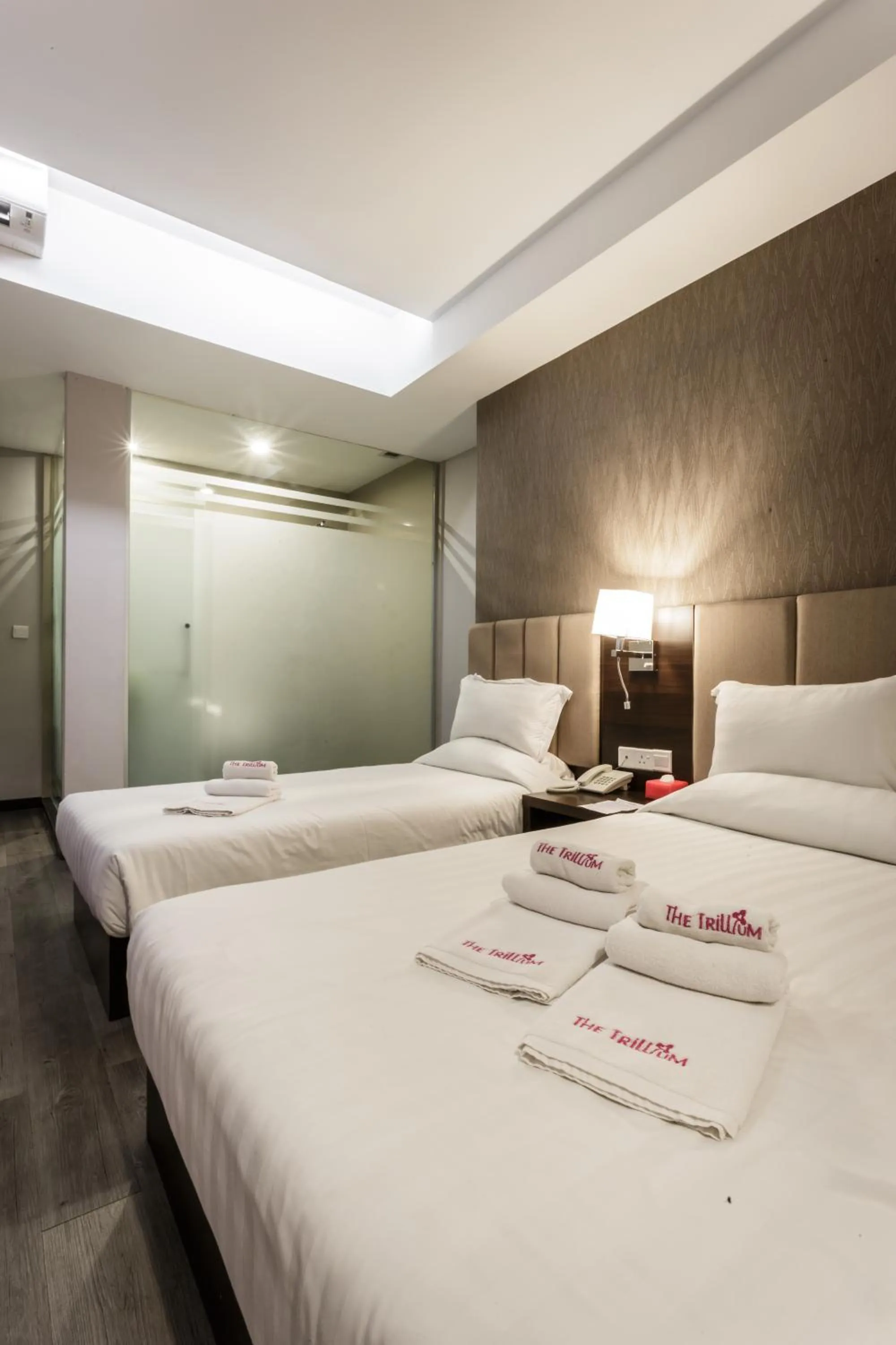 Bed in Hotel Trillium