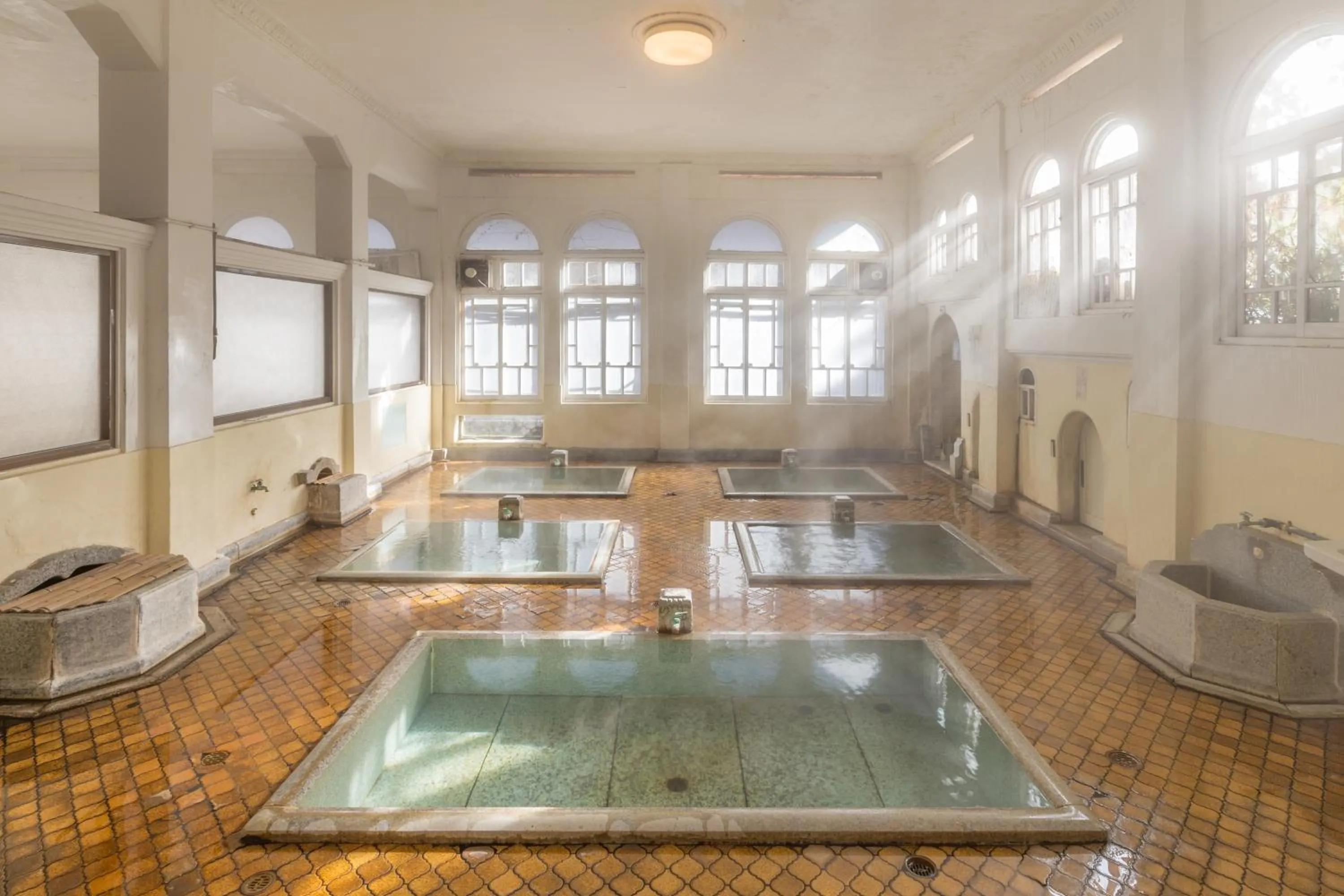 Hot Spring Bath in Sekizenkan Kashotei Sanso