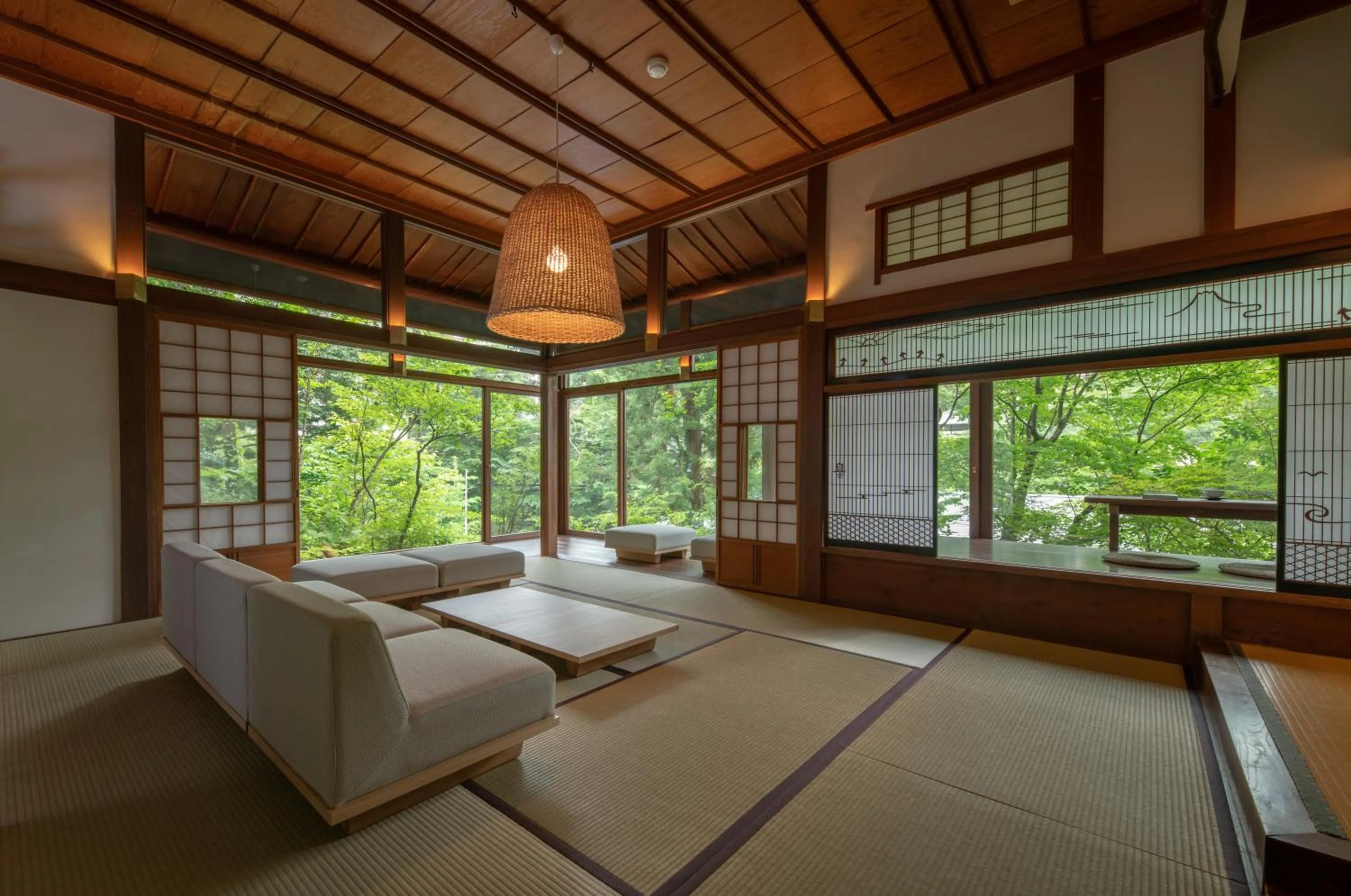 Bed in Sekizenkan Kashotei Sanso