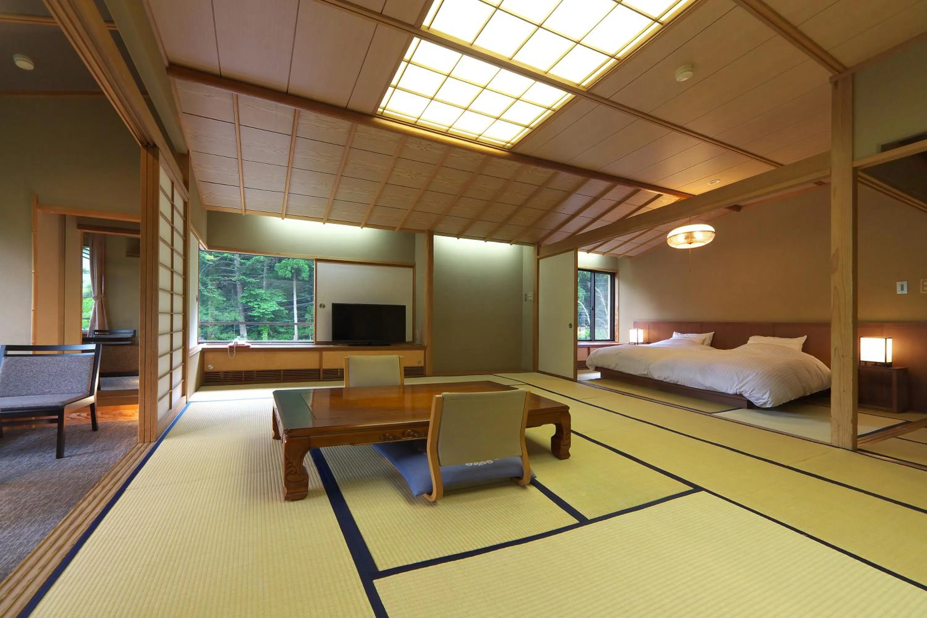 Photo of the whole room, Bed in Sekizenkan Kashotei Sanso