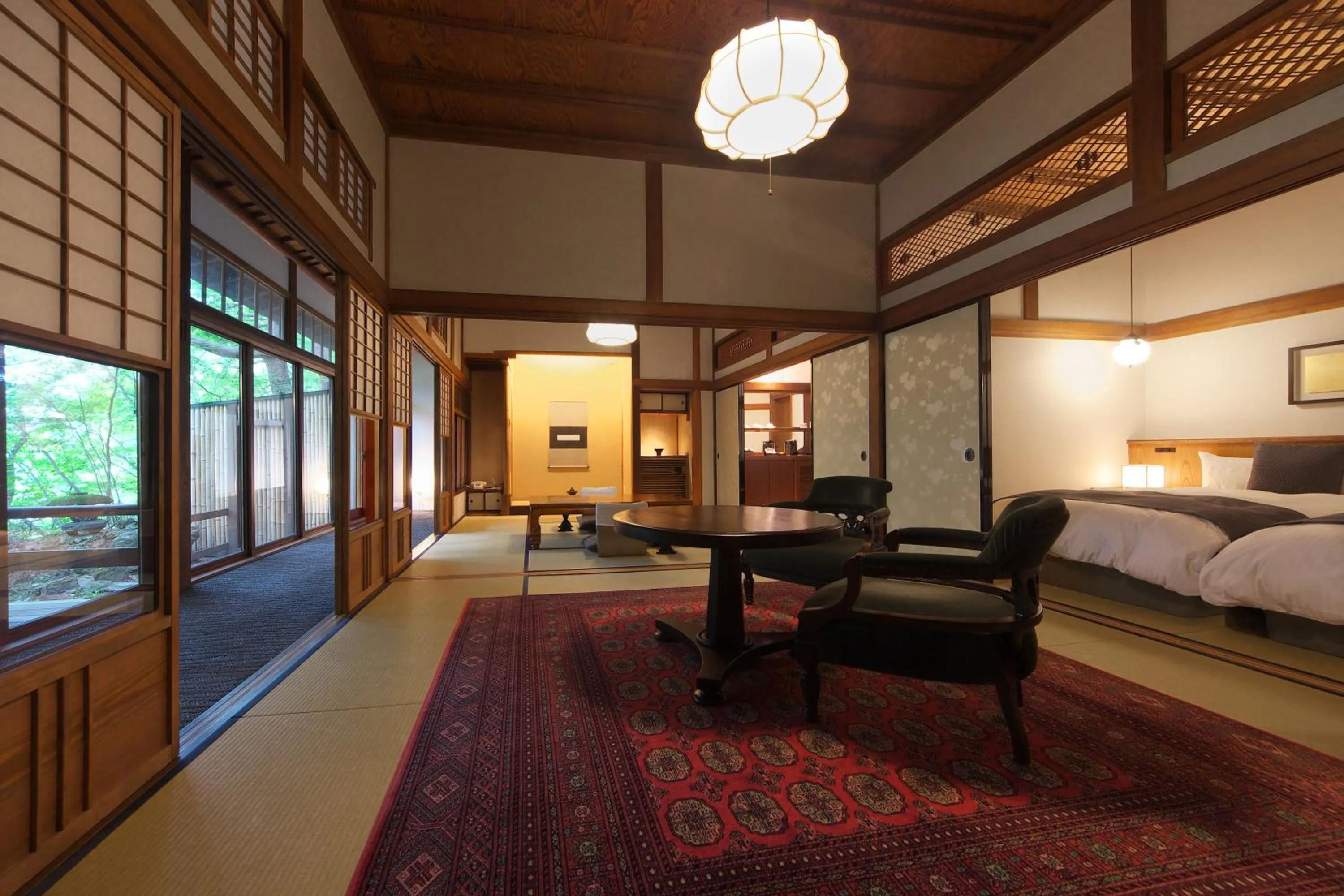 Photo of the whole room, Bed in Sekizenkan Kashotei Sanso