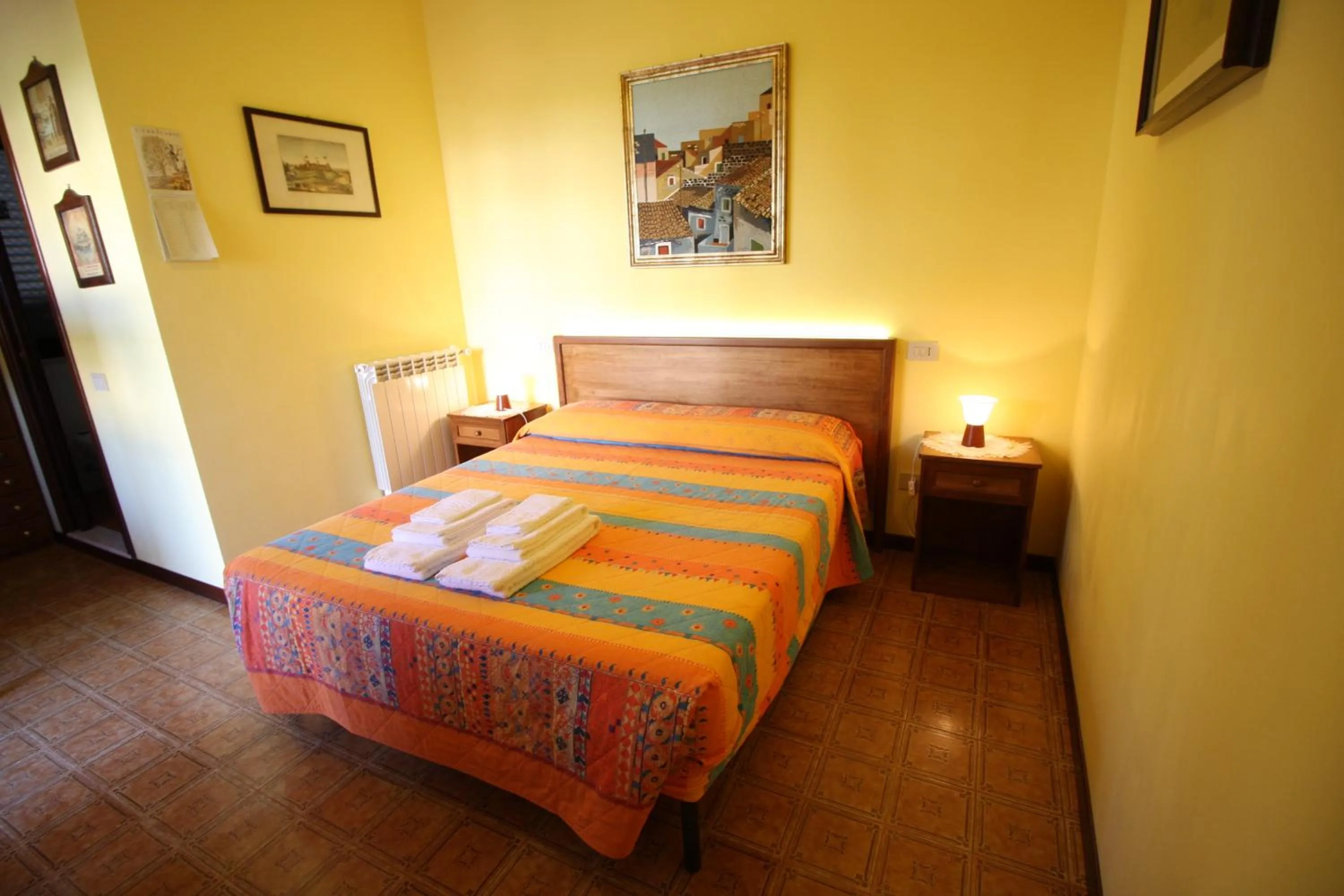 Bed in B&B Villa Rosa