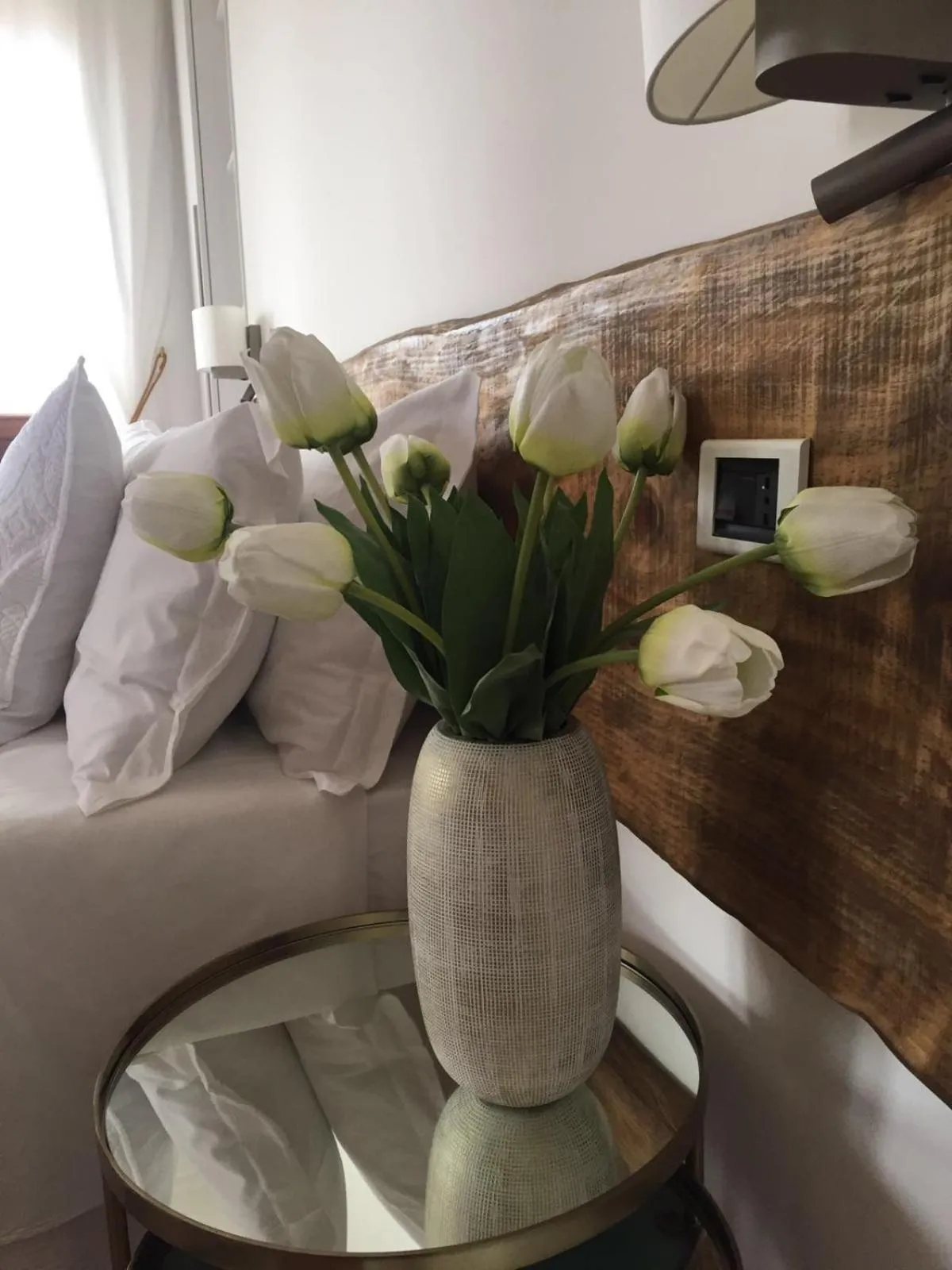 Decorative detail, Bed in Villa Charme