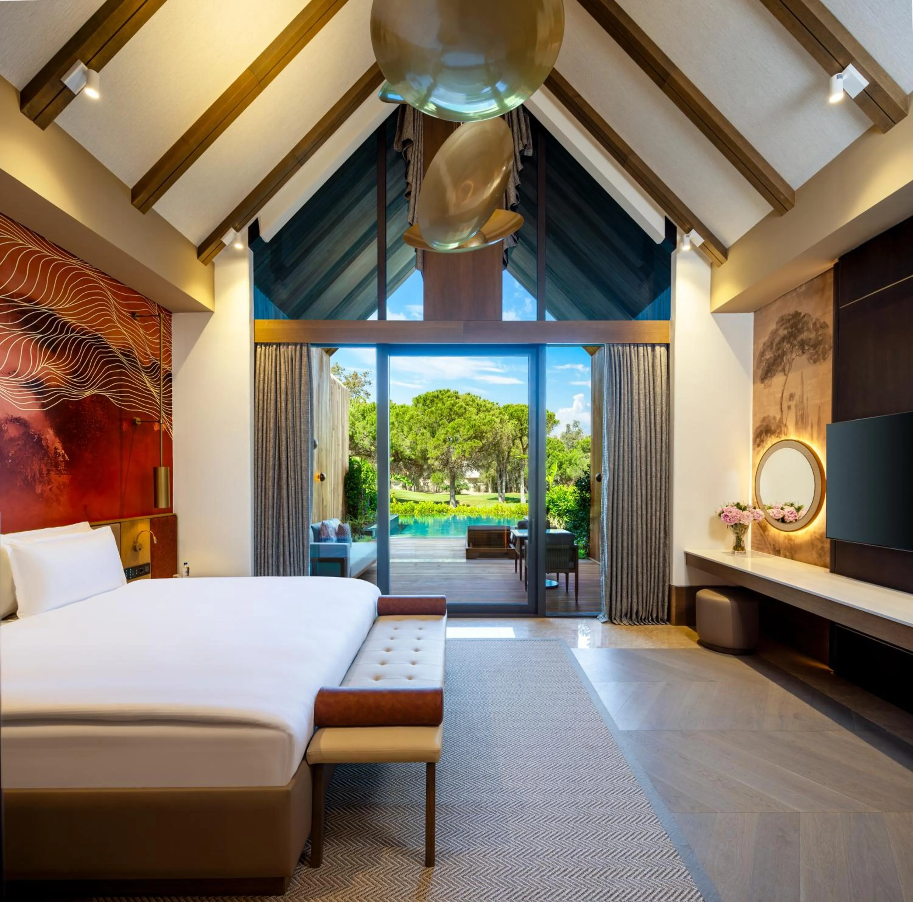 Bed in Kempinski Hotel The Dome Belek