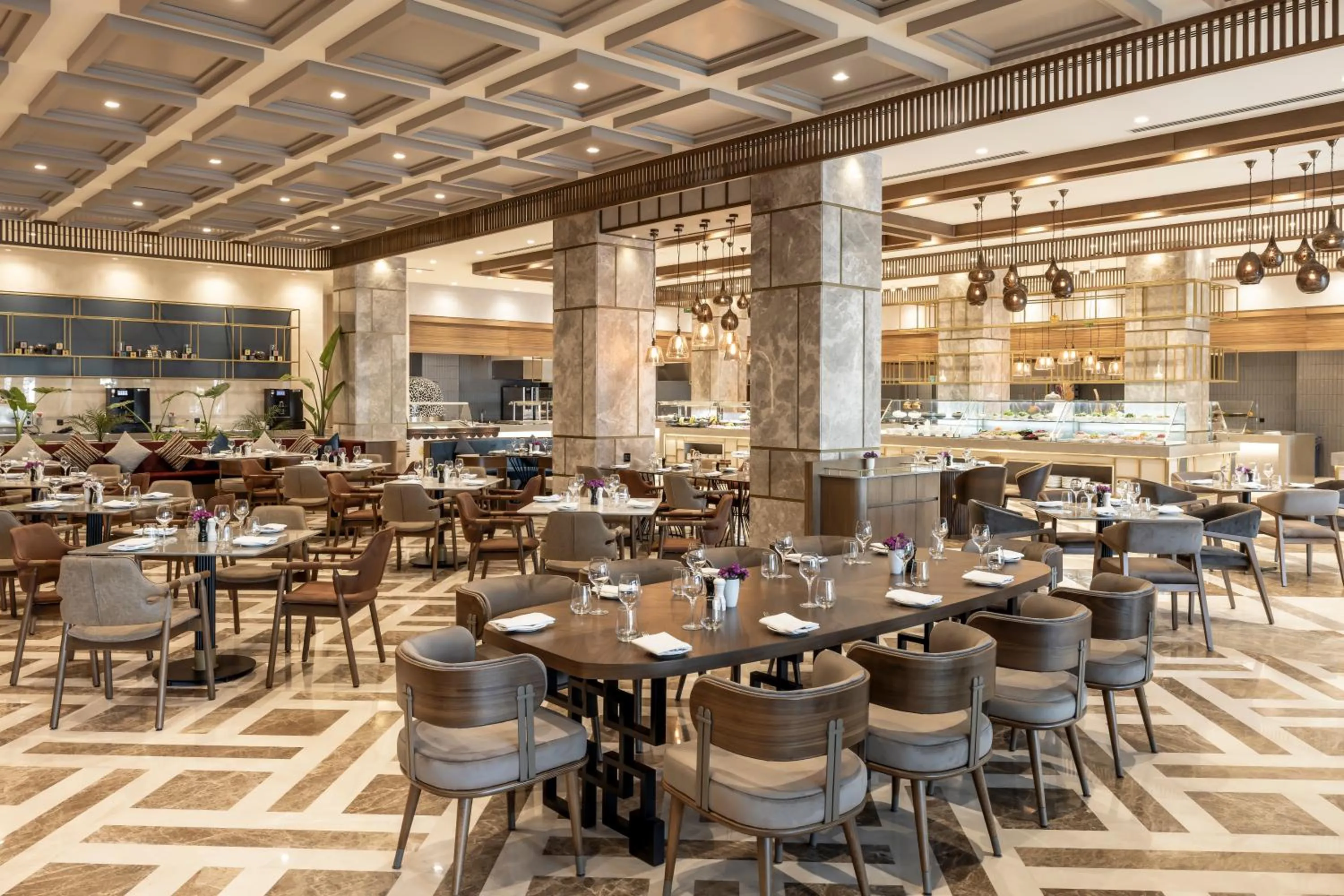 Restaurant/places to eat in Kempinski Hotel The Dome Belek