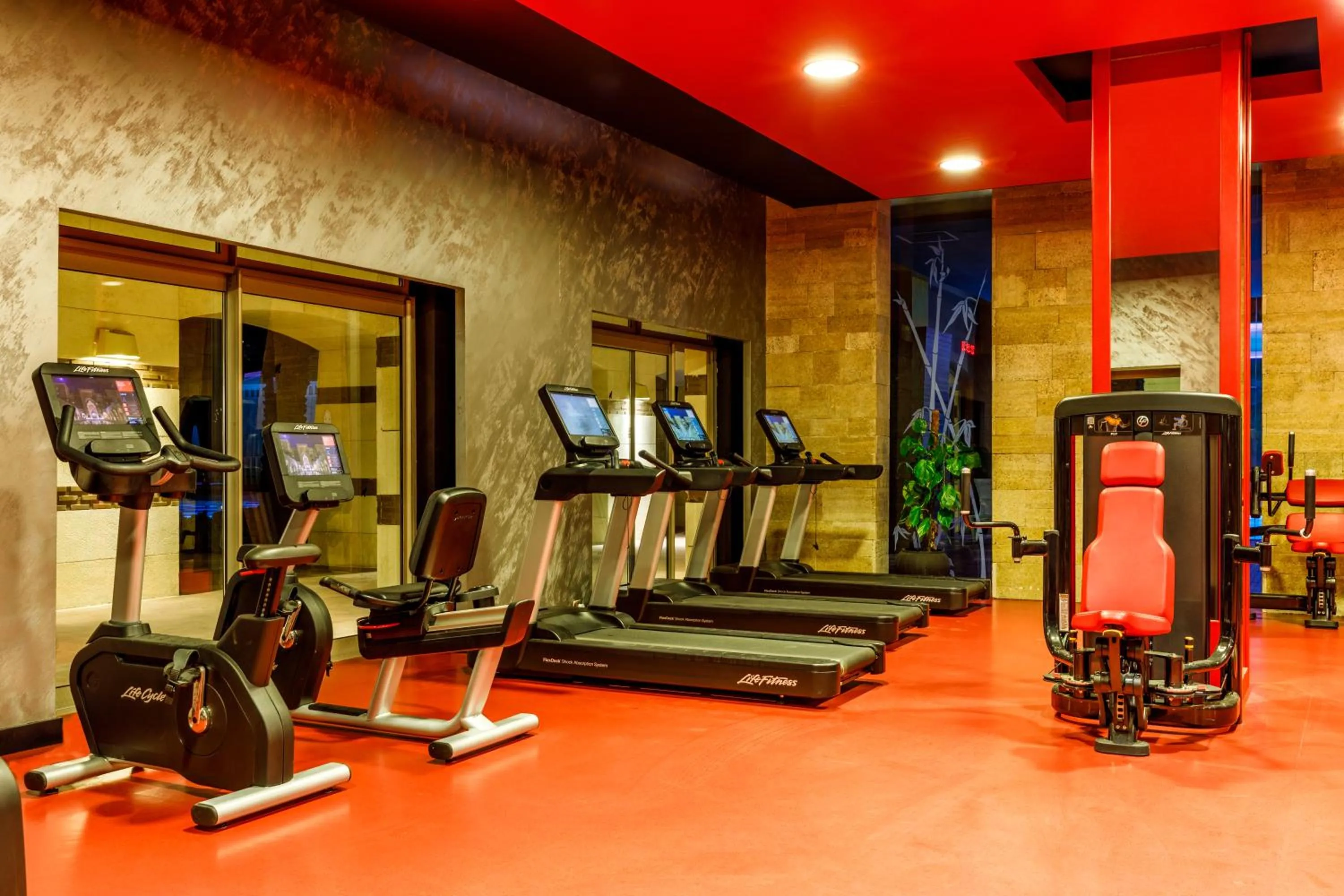 Fitness centre/facilities in Kempinski Hotel The Dome Belek