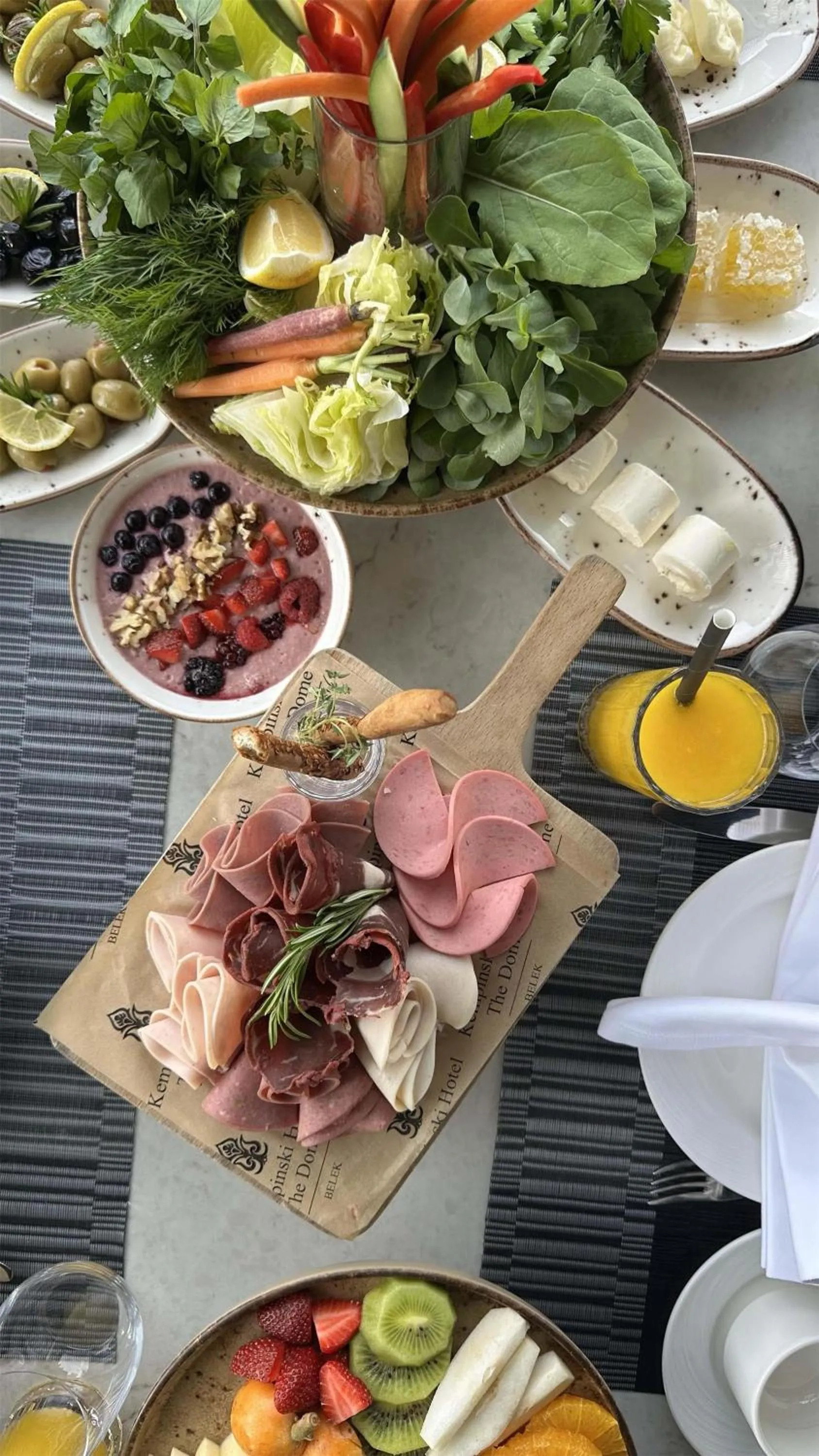 Breakfast in Kempinski Hotel The Dome Belek