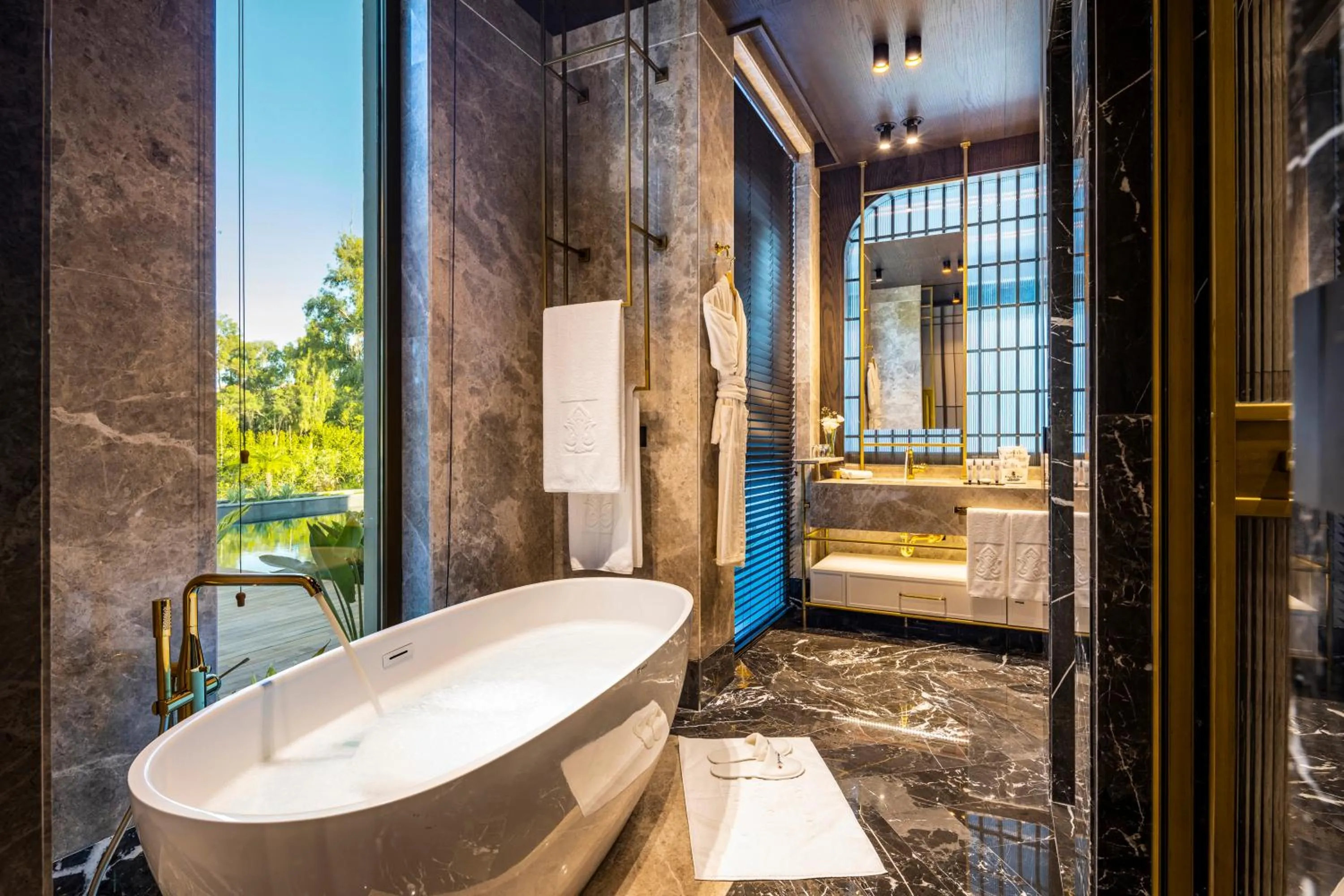 Hot Tub in Kempinski Hotel The Dome Belek