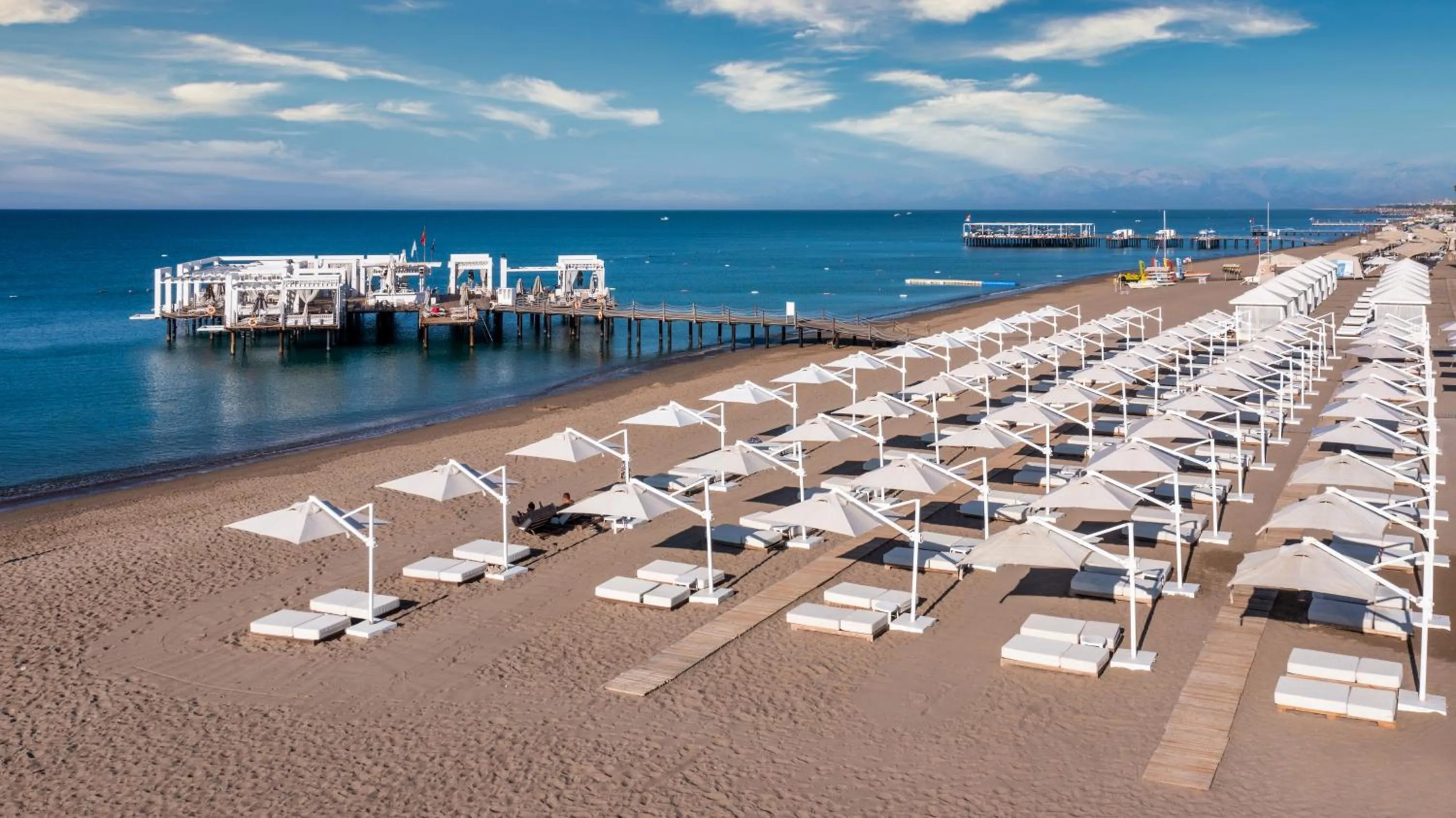 Beach in Kempinski Hotel The Dome Belek