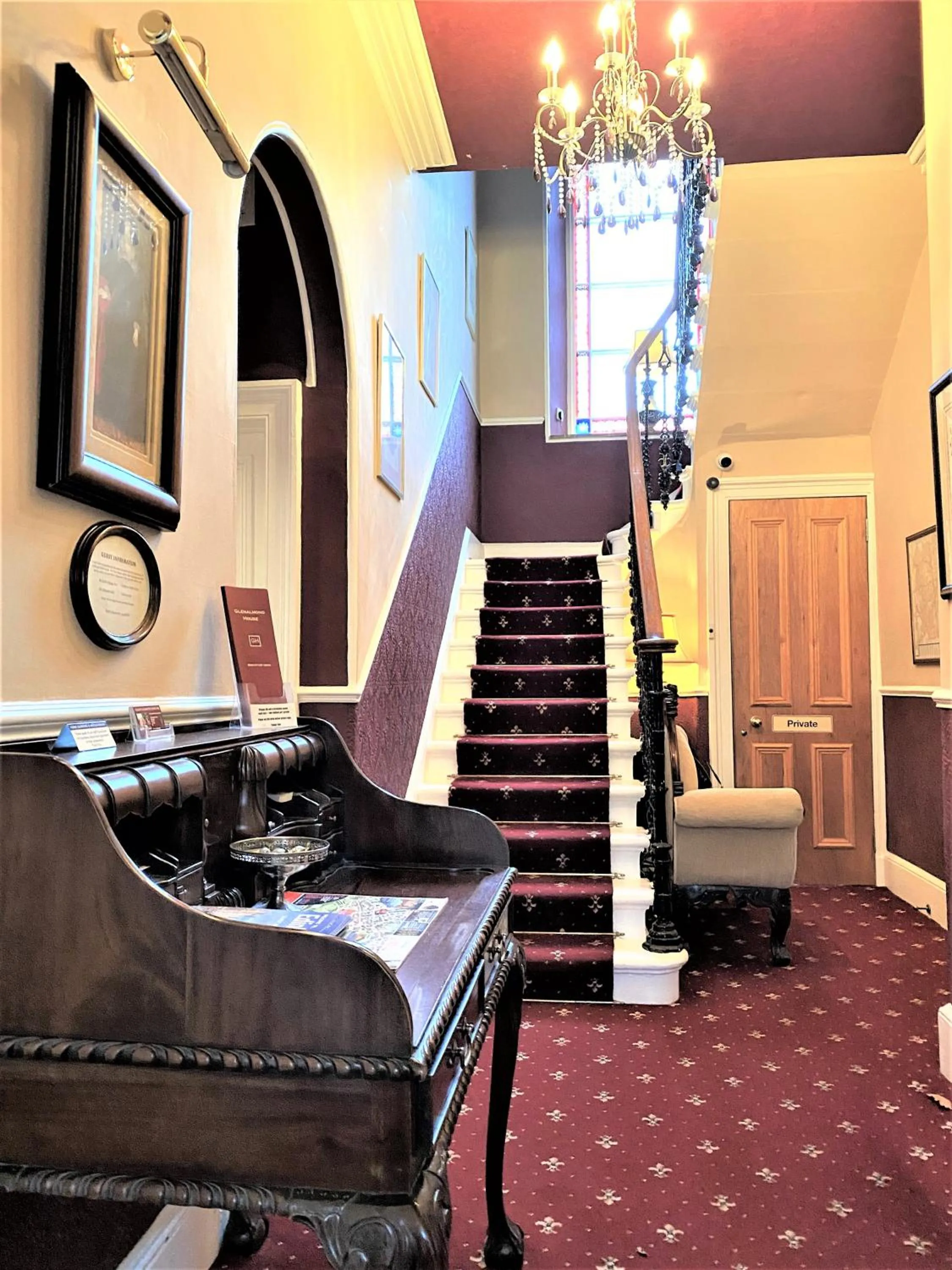 Lobby or reception in Glenalmond House