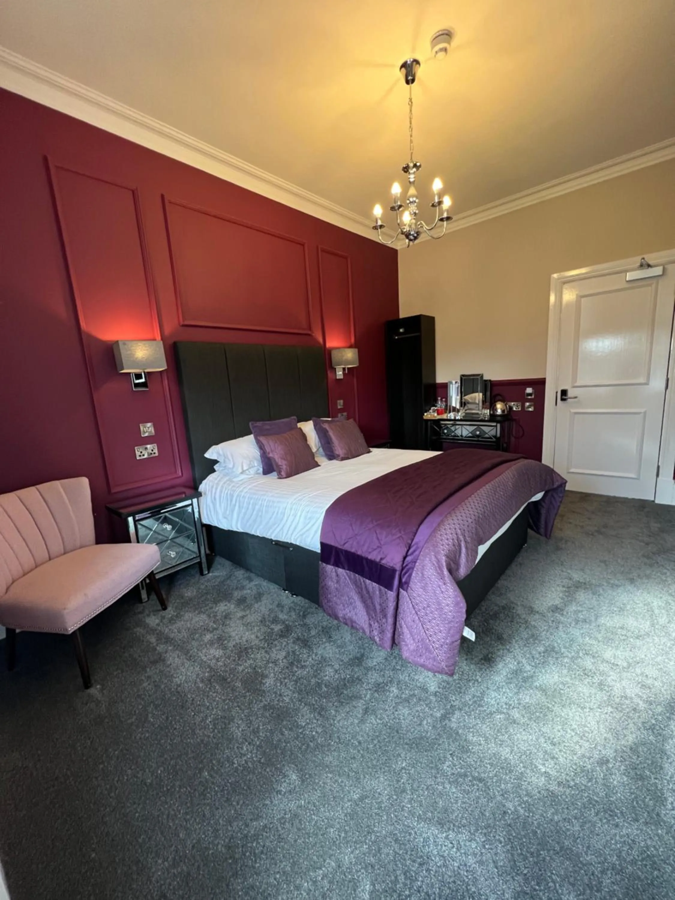 Bed in Chapel Cross Guesthouse