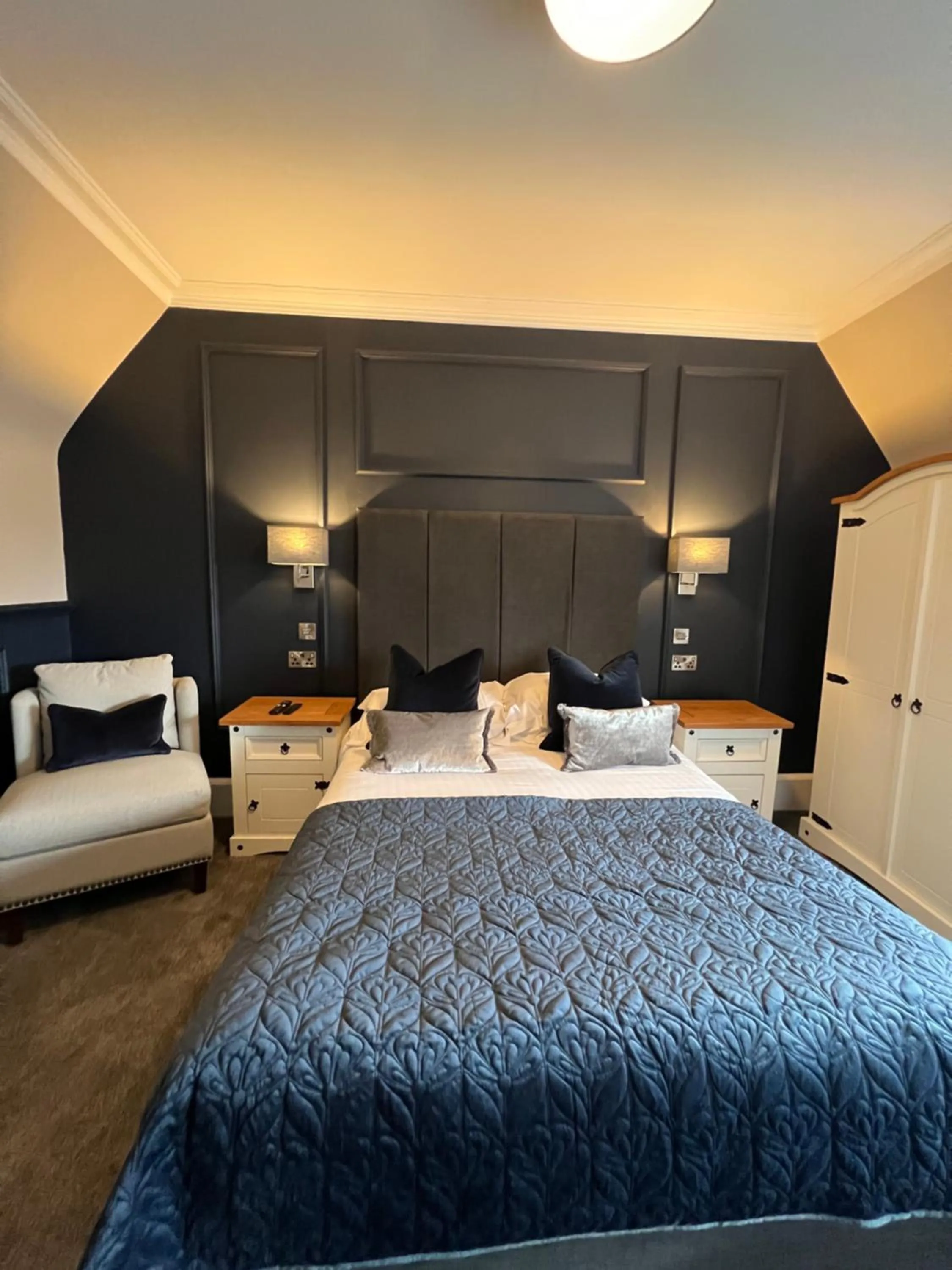 Bed in Chapel Cross Guesthouse