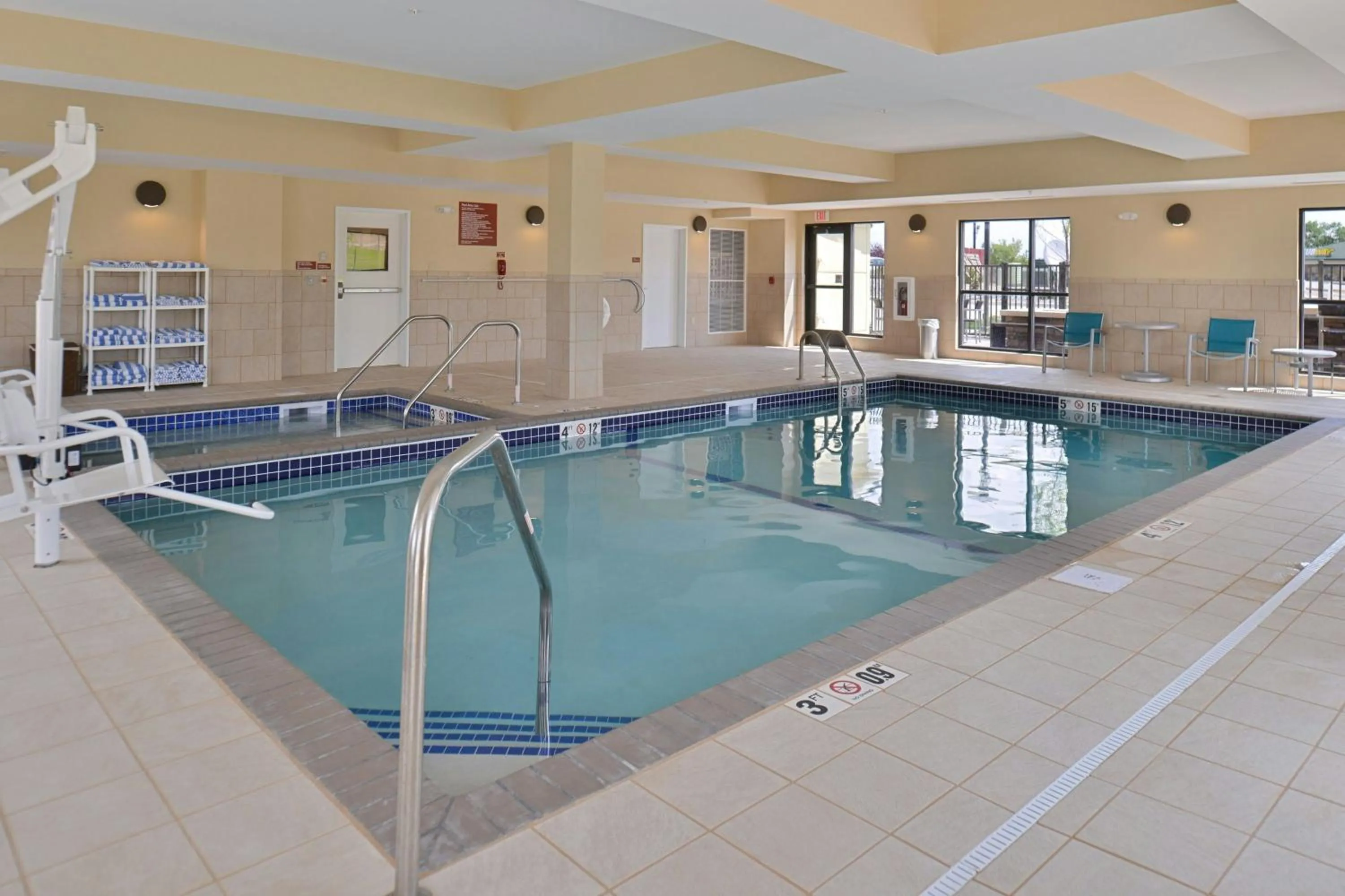 Swimming pool in TownePlace Suites by Marriott Gillette