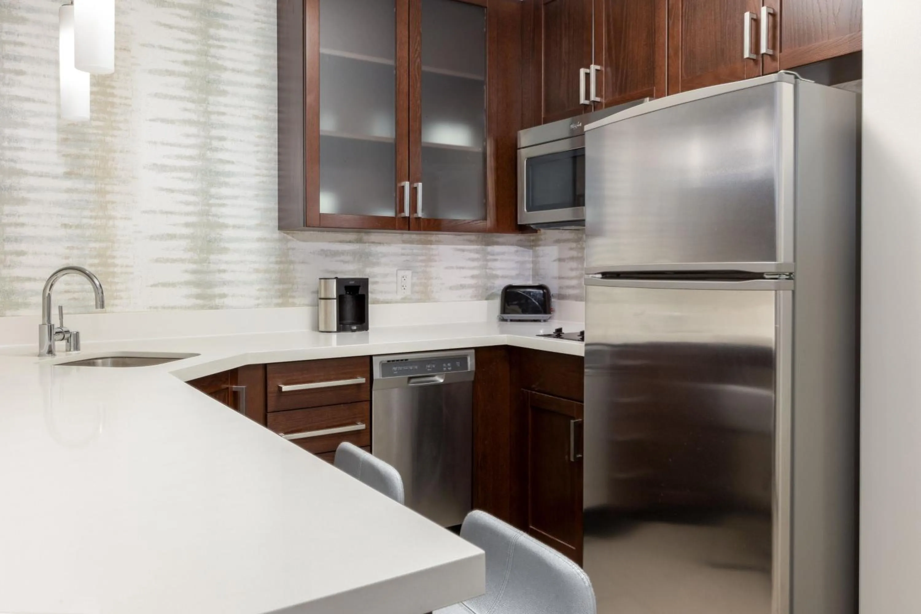 Kitchen or kitchenette in Residence Inn by Marriott Las Vegas Airport
