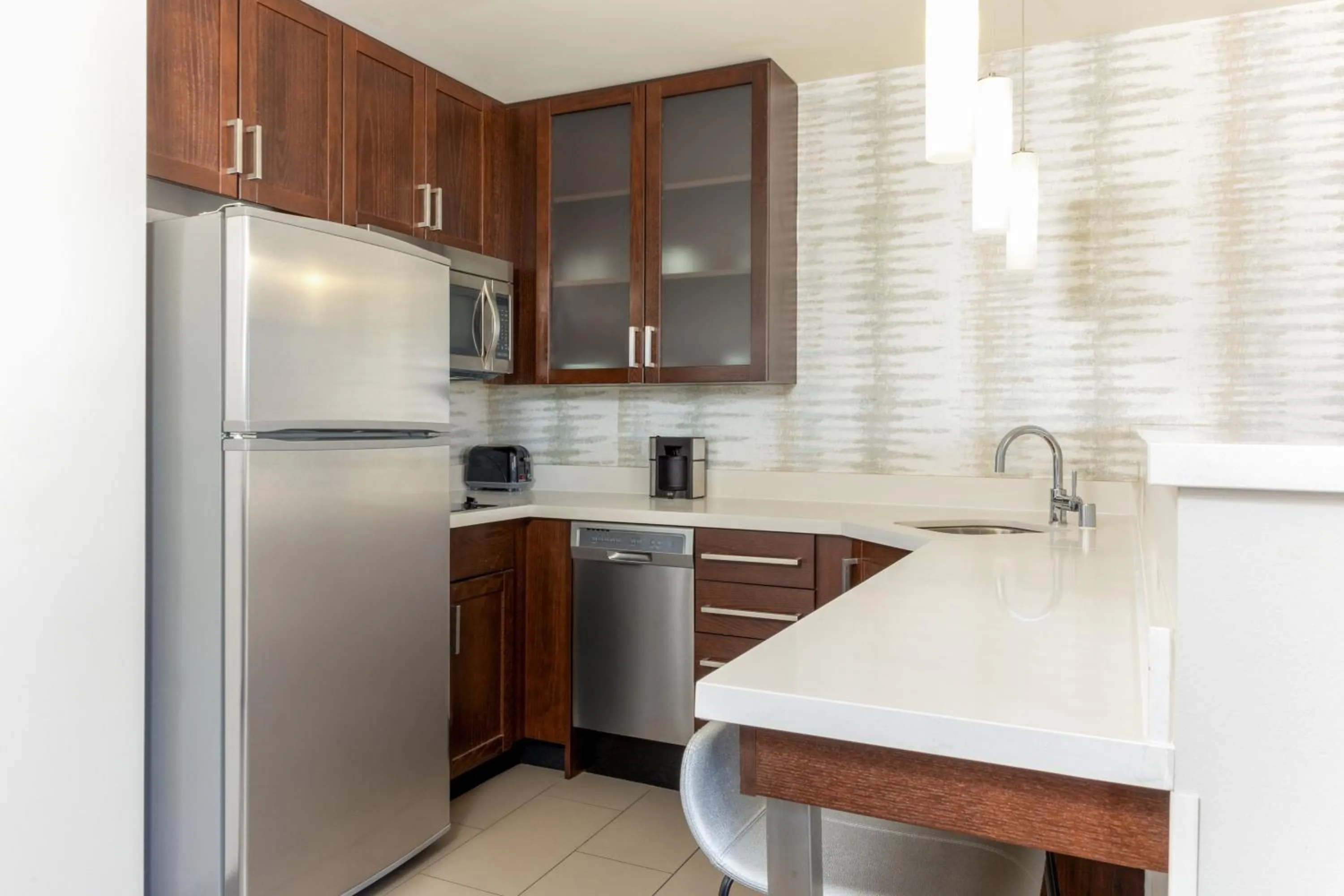 Kitchen or kitchenette in Residence Inn by Marriott Las Vegas Airport