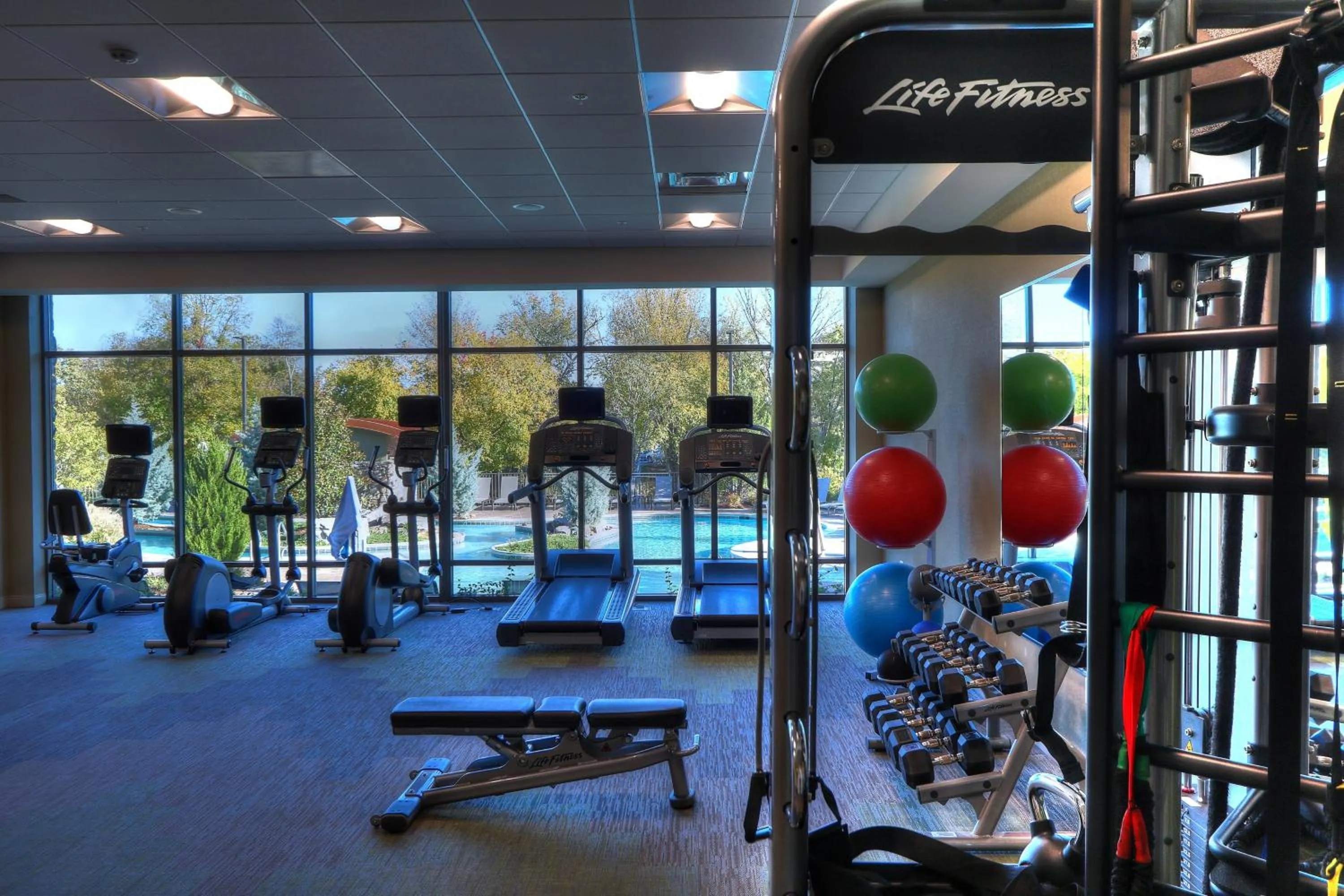 Fitness centre/facilities in Courtyard by Marriott Pigeon Forge