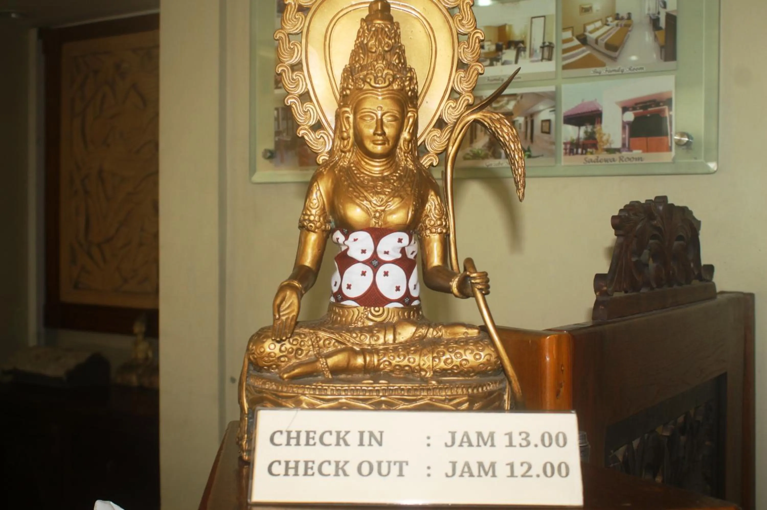 Lobby or reception in Hotel Mataram 2 Malioboro