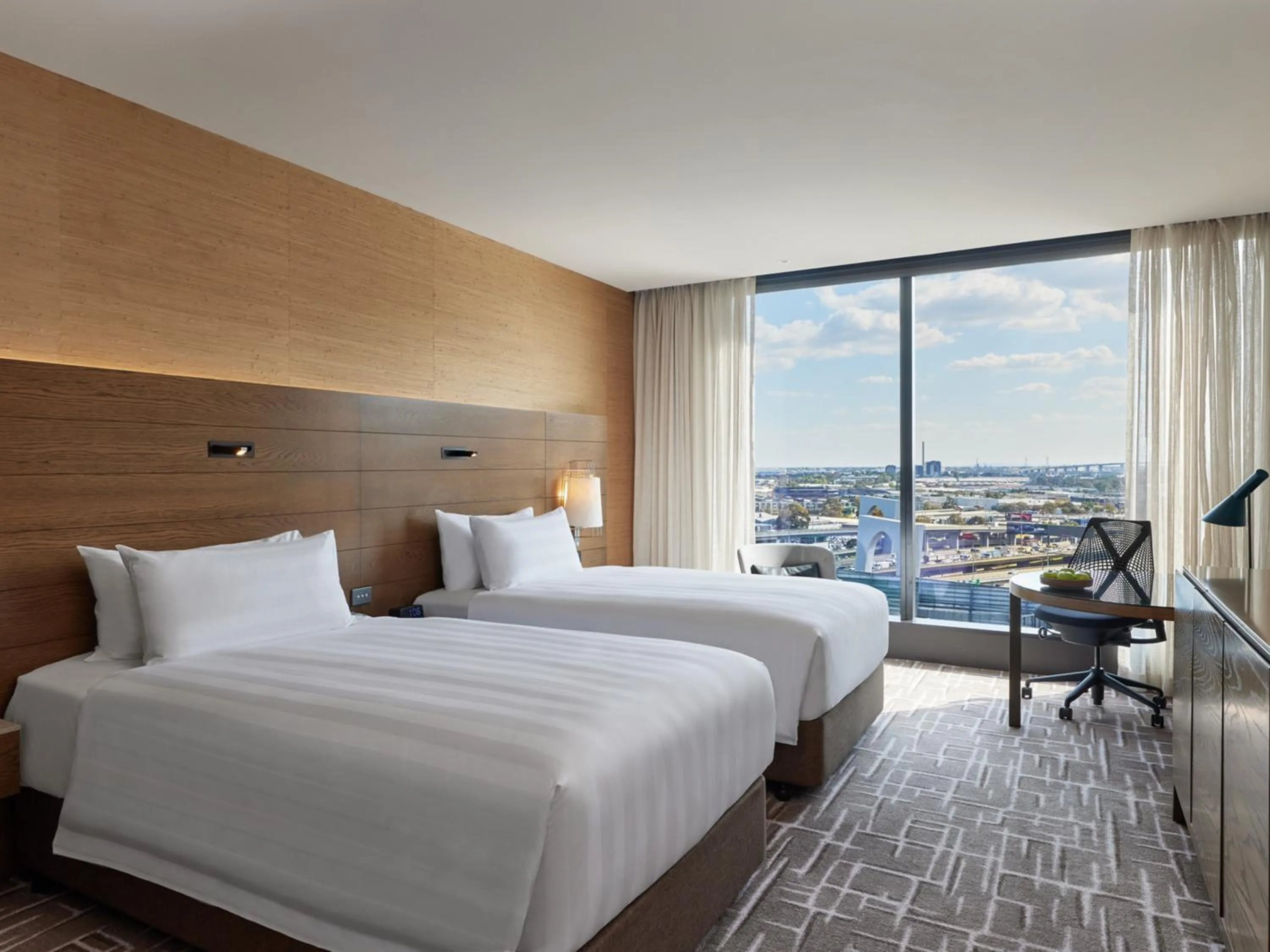 Bedroom, Bed in Pan Pacific Melbourne