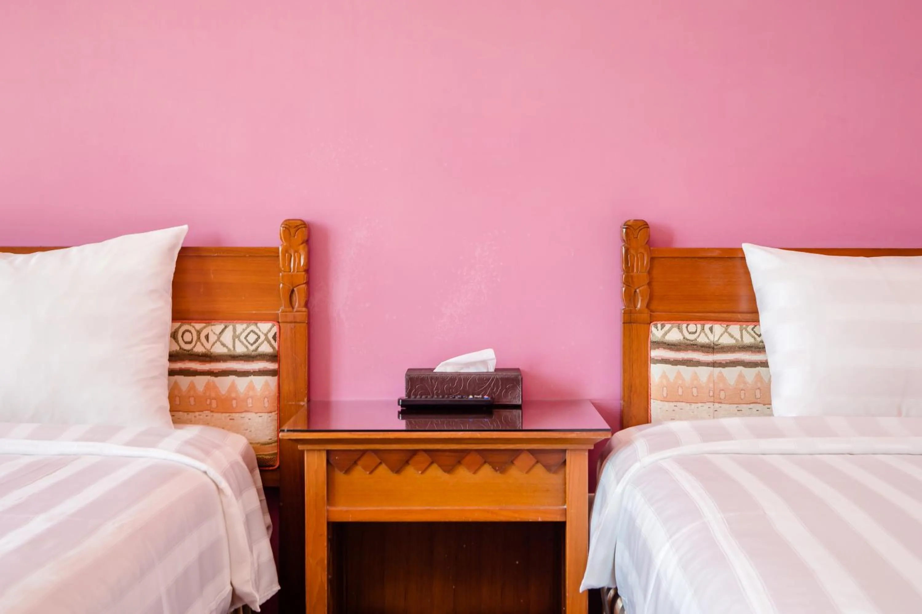 Bedroom, Bed in Summer Garden