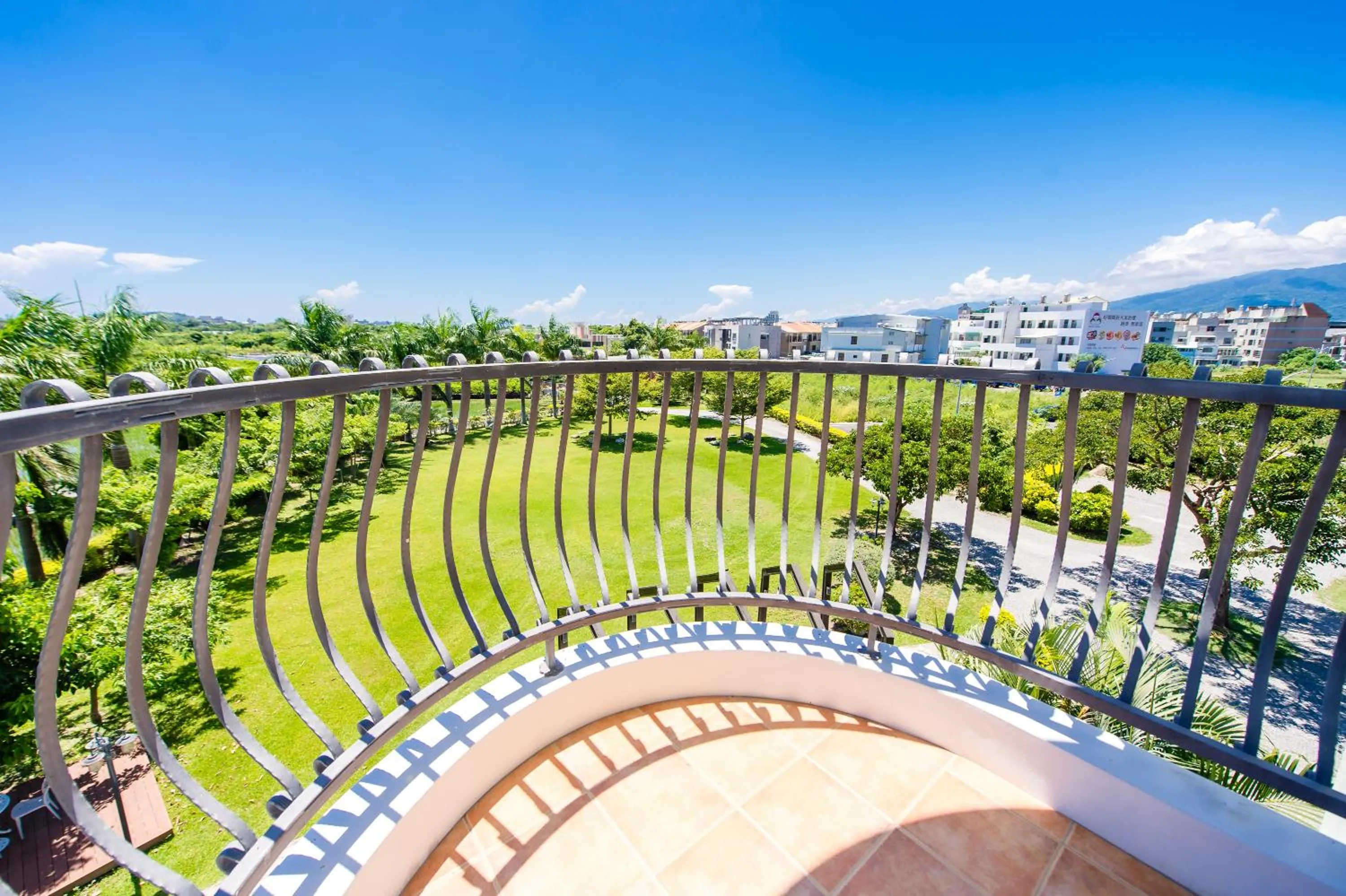 Balcony/Terrace in Summer Garden