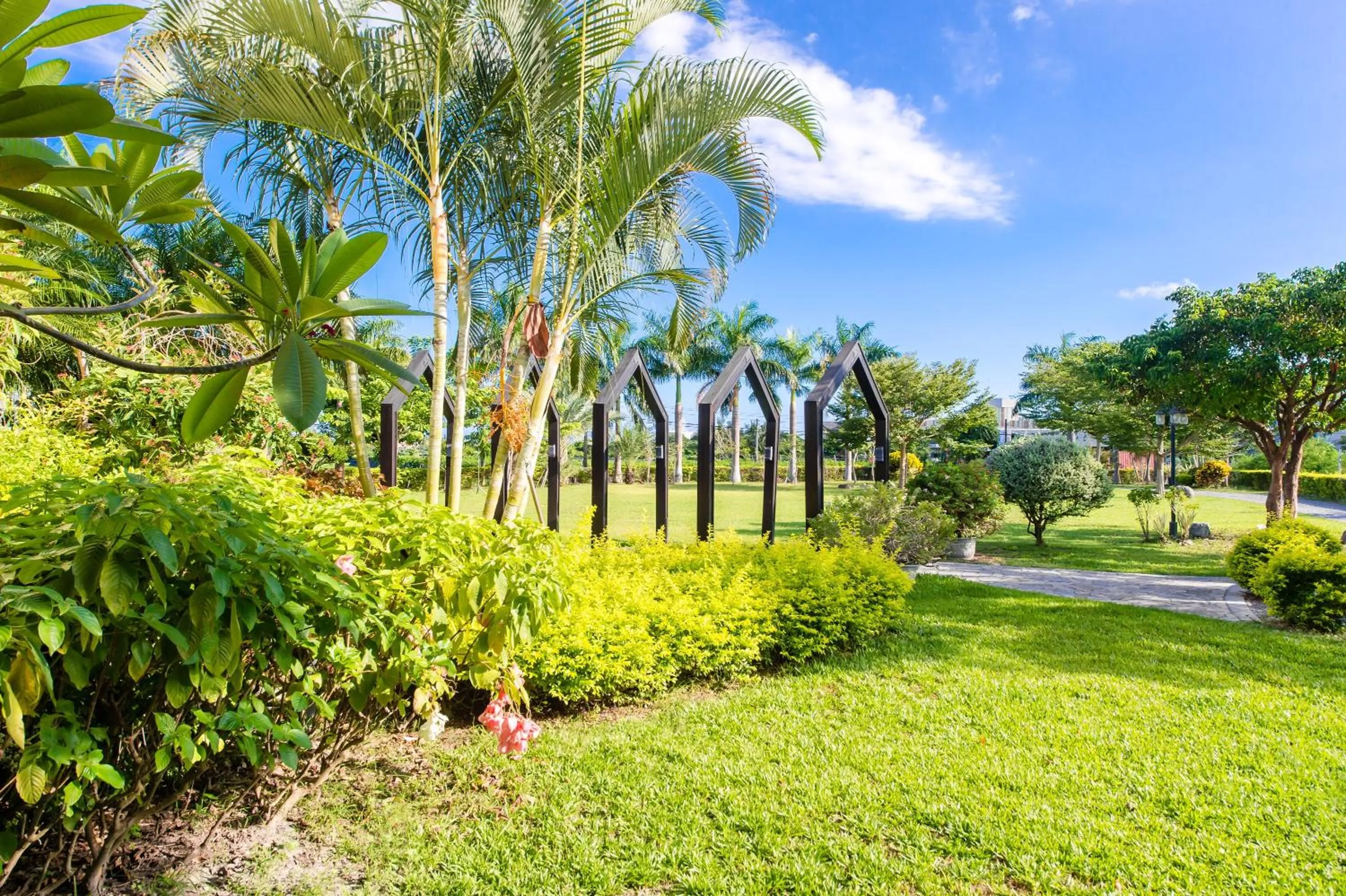 Balcony/Terrace in Summer Garden